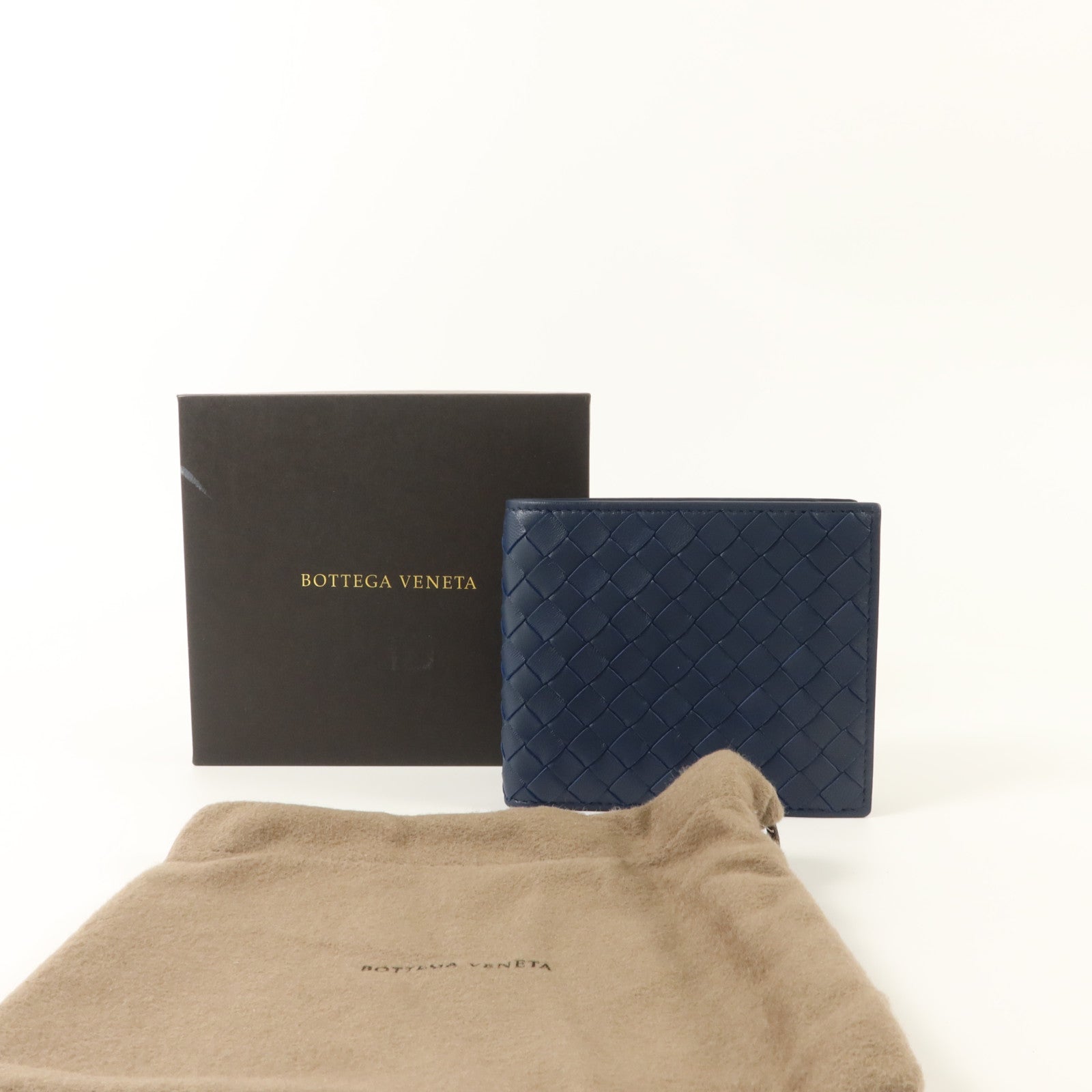 BOTTEGA VENETA 織紋皮革Bifold Wallet錢包