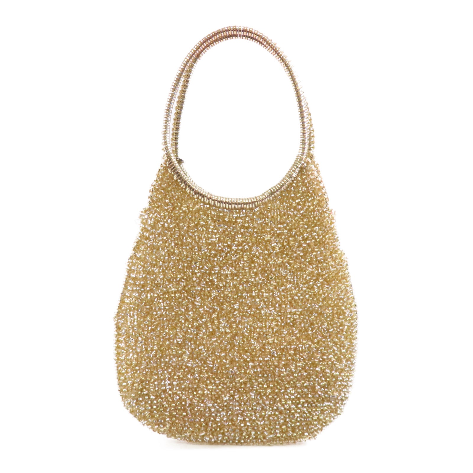 ANTEPRIMA PVC Handbag銀扣手挽袋金色