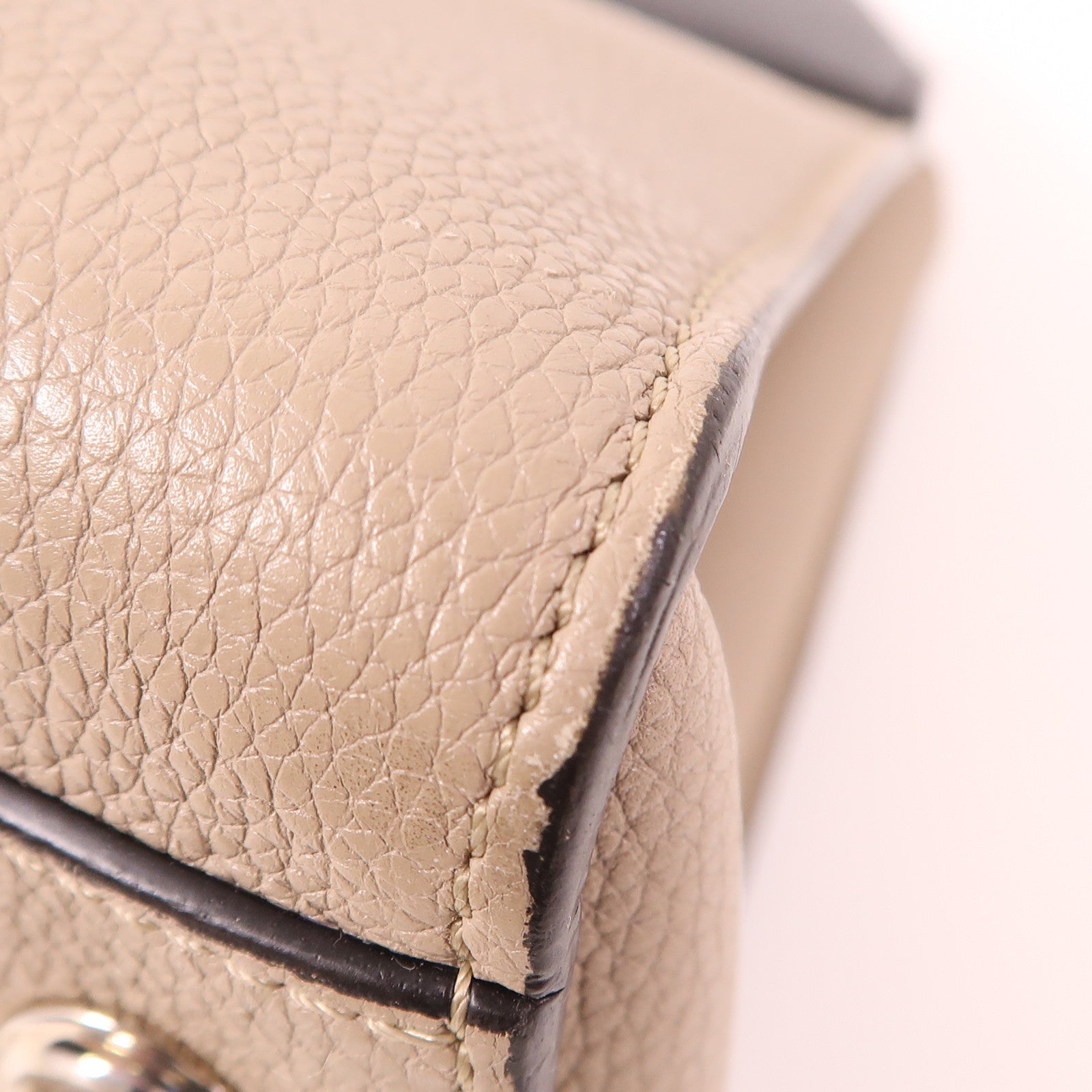 LOUIS VUITTON Taurillon City Steamer MM銀扣手挽肩背兩用袋