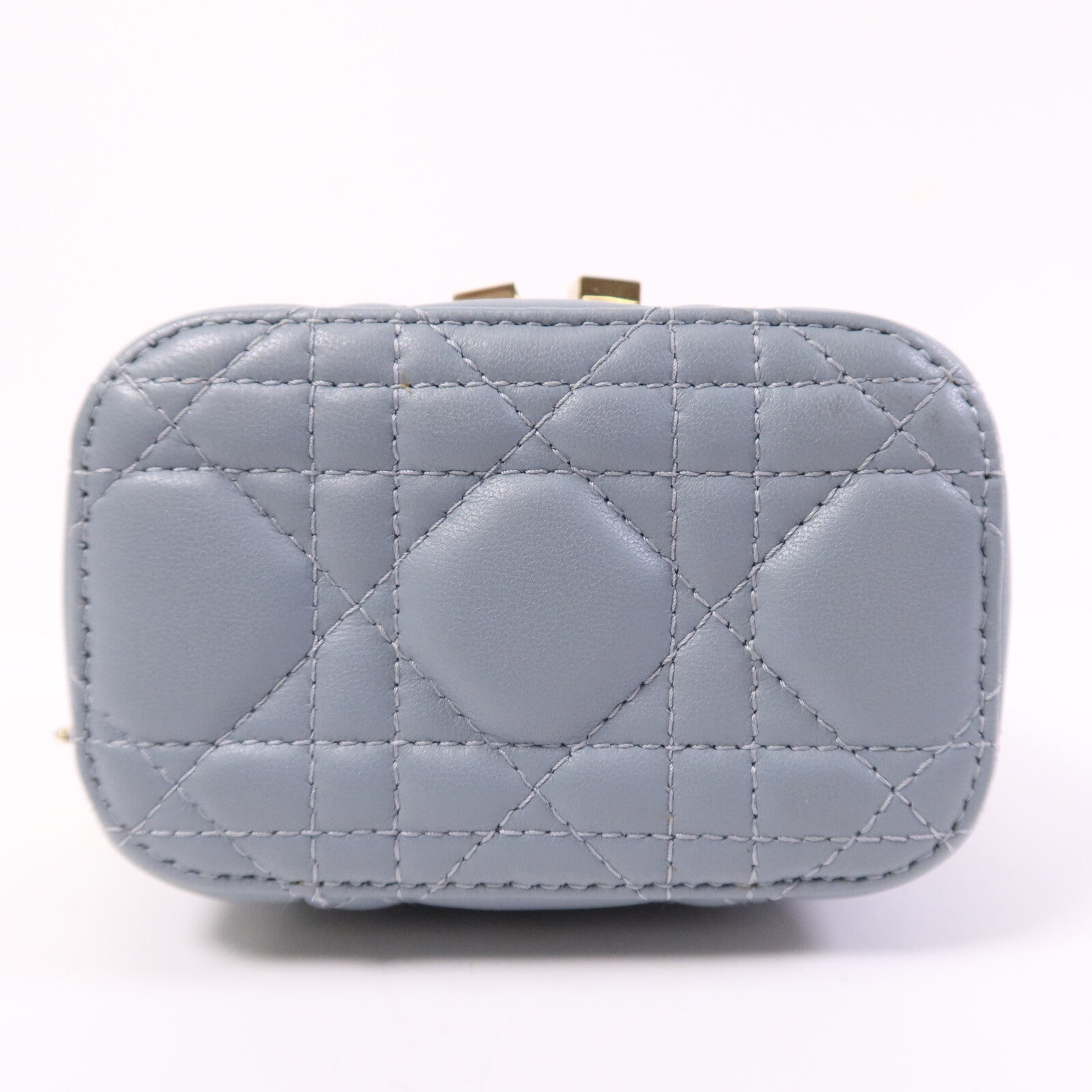 Dior 【激減優惠】羊皮皮革Mini Vanity Case金扣鏈帶肩背袋