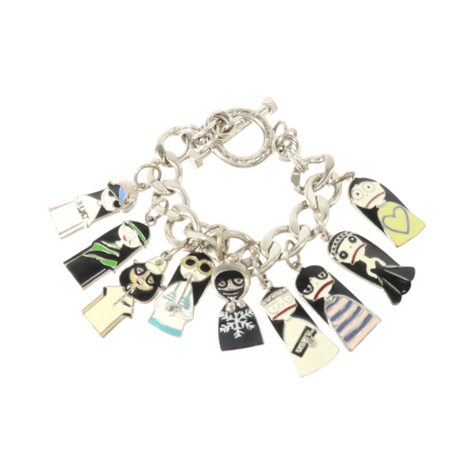 MARC JACOBS 金屬/琺瑯Miss Marc Hertage Charm Bracelet手鏈