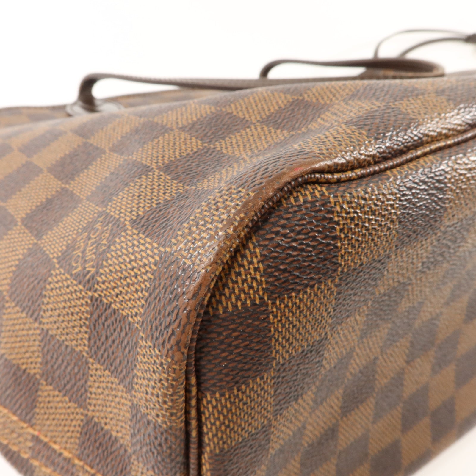 LOUIS VUITTON Damier Neverfull MM肩背袋