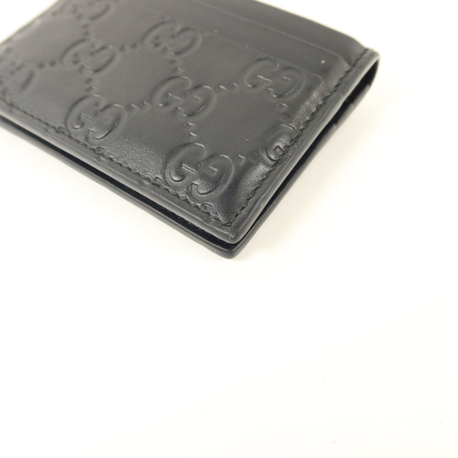 GUCCI 牛皮皮革Signature Card Case卡片套