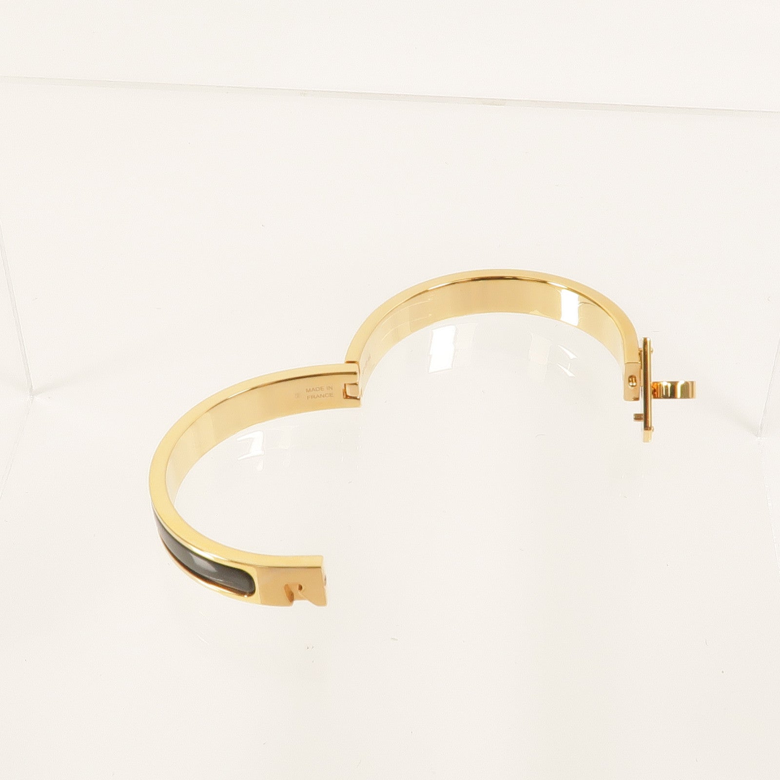 HERMES 金屬Mini Clic Kelly手鐲