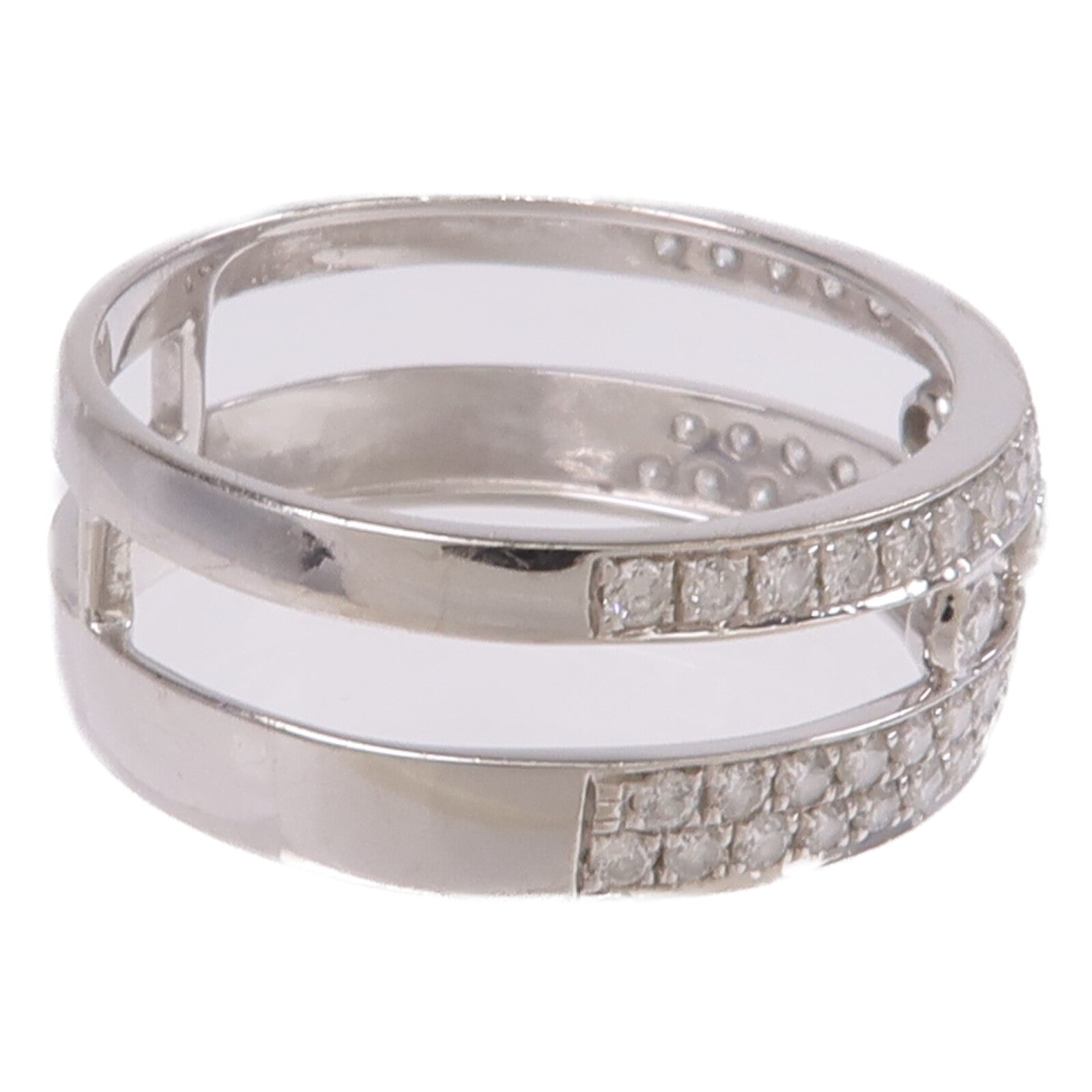 JEWELRY 18K白金Diamond Ring鑽石戒指US#6.75