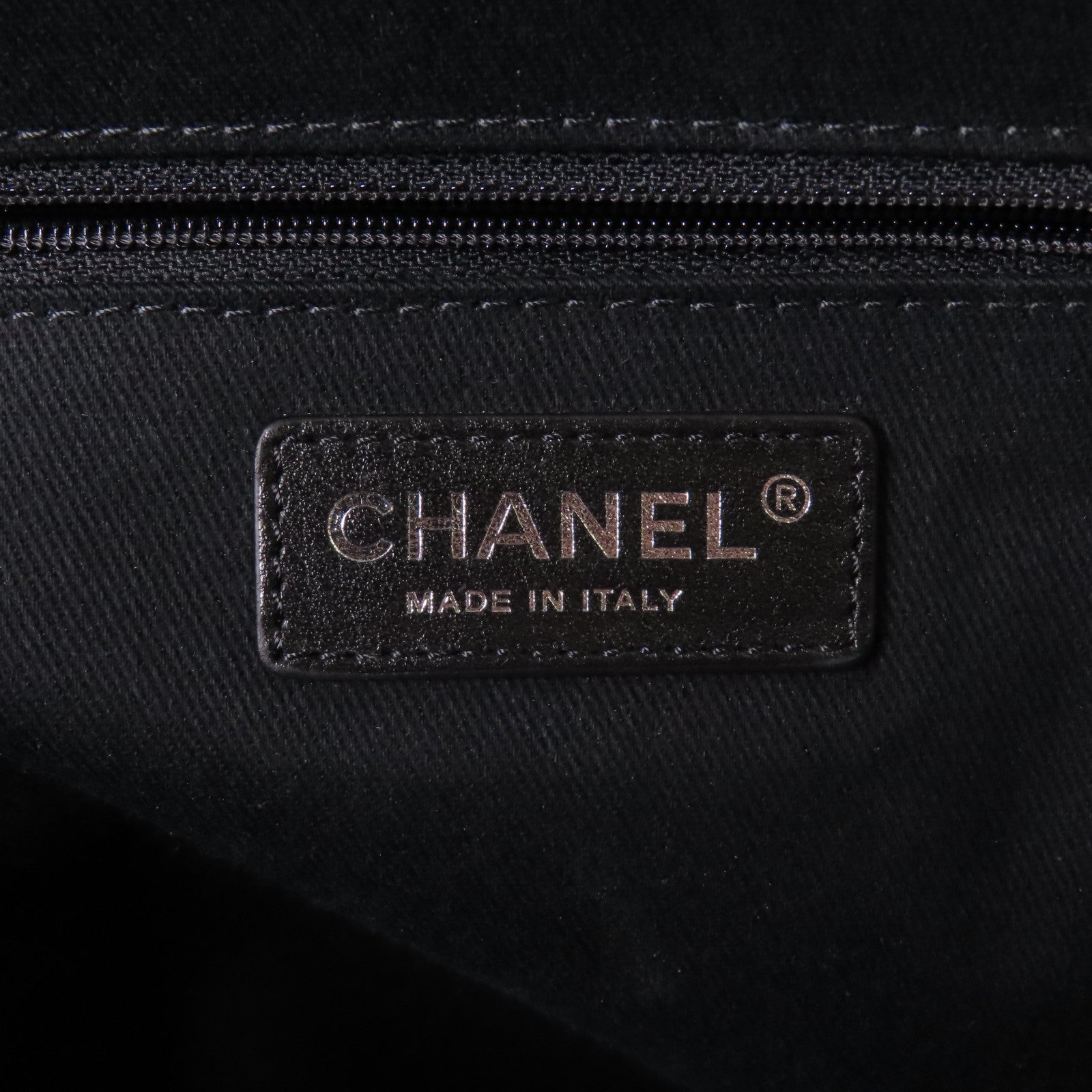 CHANEL【激減優惠】 牛皮皮革Shoulder Bag銀扣鏈帶手挽肩背兩用袋