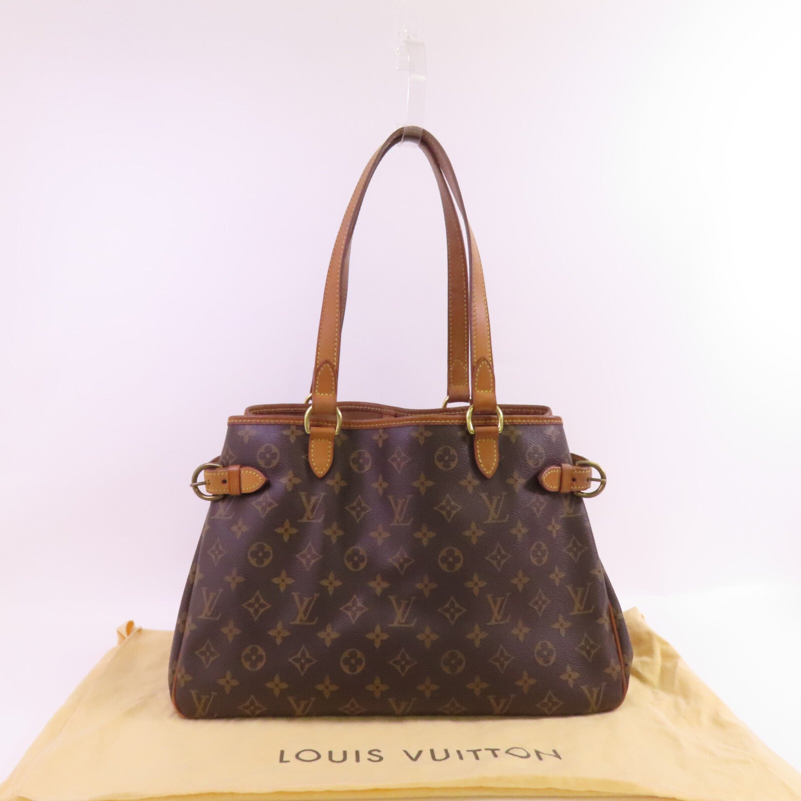 LOUIS VUITTON Monogram Batignolles Horizontal金扣肩背袋