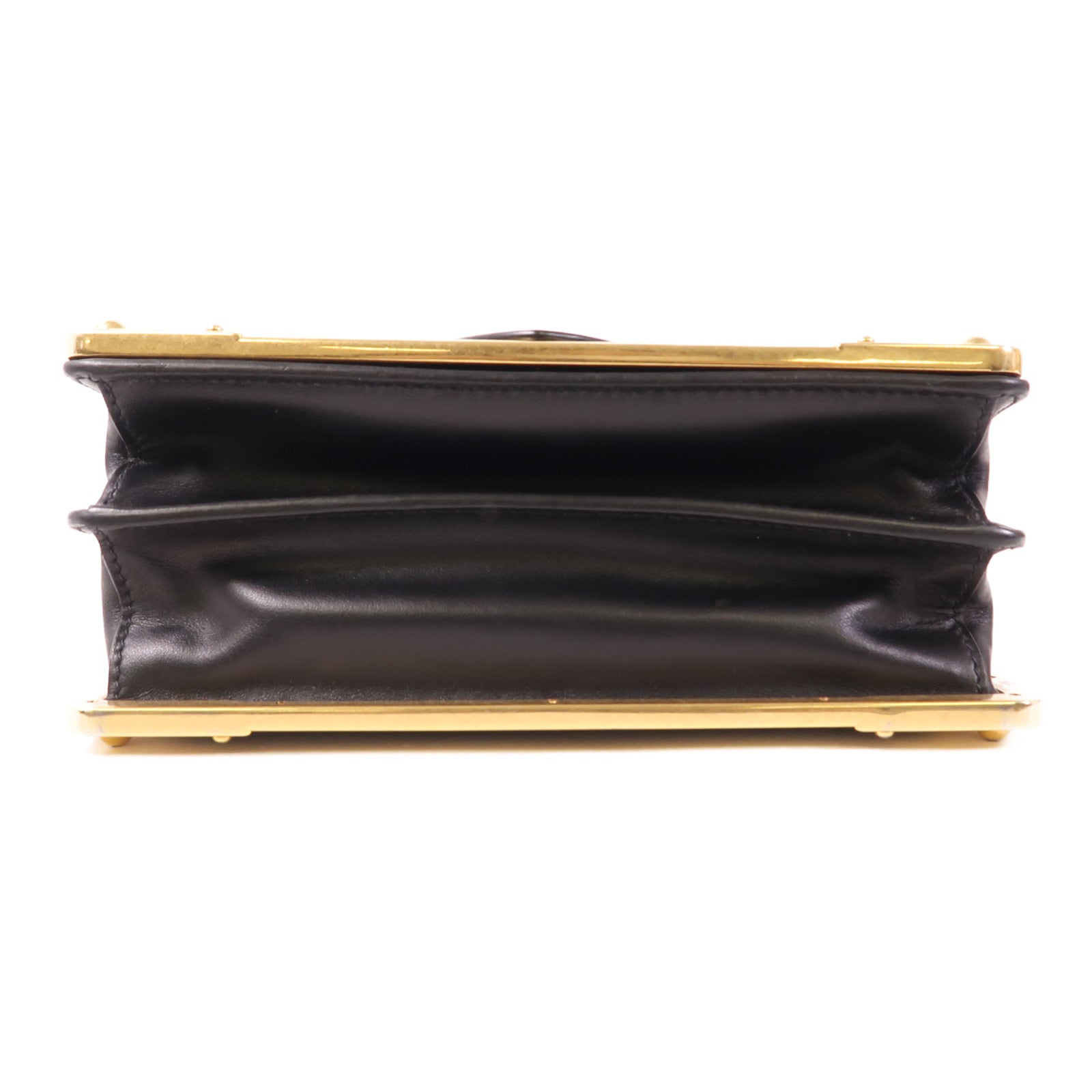 PRADA 牛皮皮革Shoulder Bag金扣肩背袋