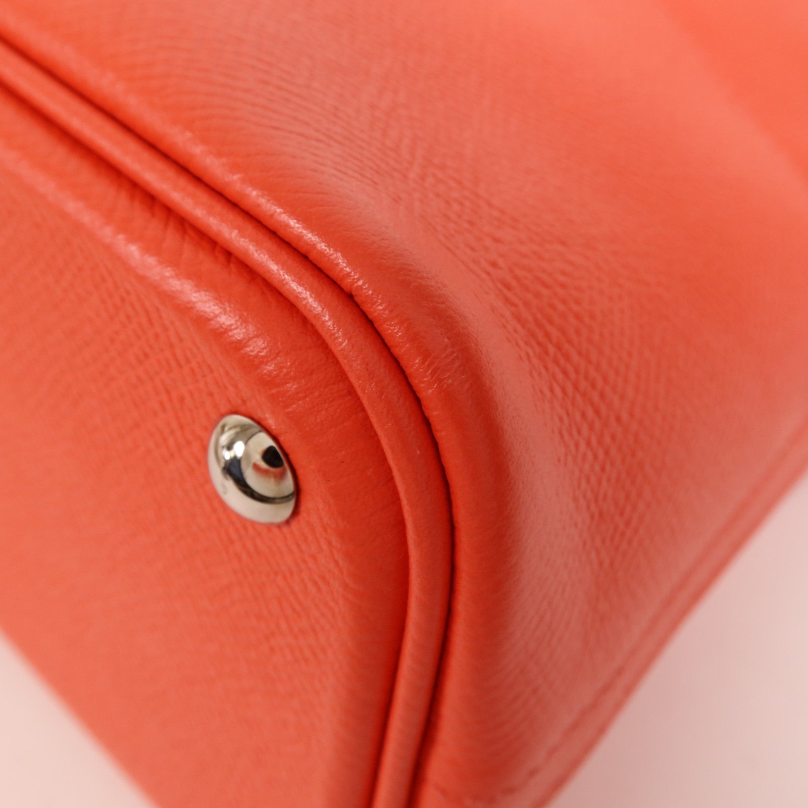 HERMES Epsom皮革Bolide 27銀扣手挽肩背兩用袋Capucine