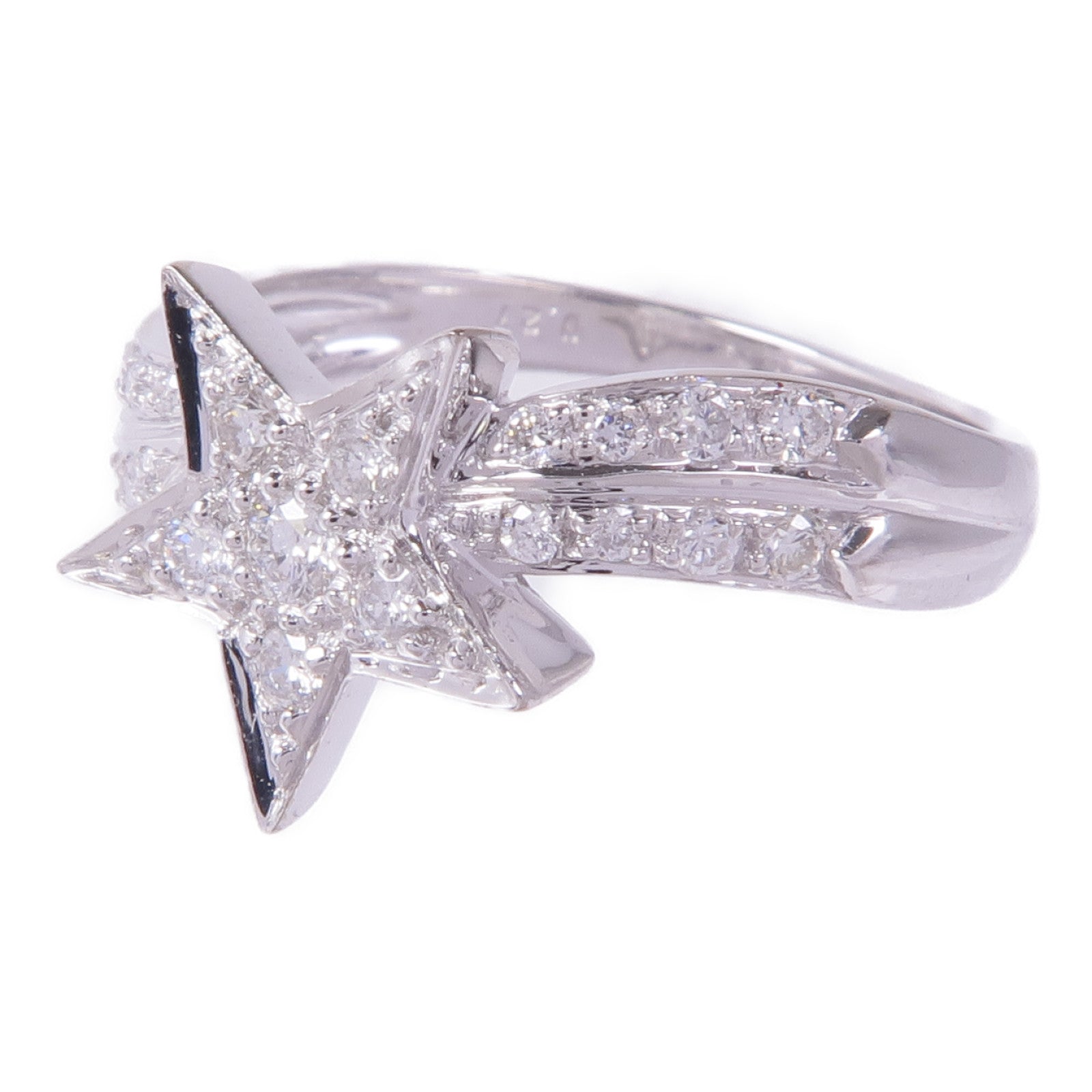 JEWELRY 18K白金Diamond Ring鑽石戒指US#6.25