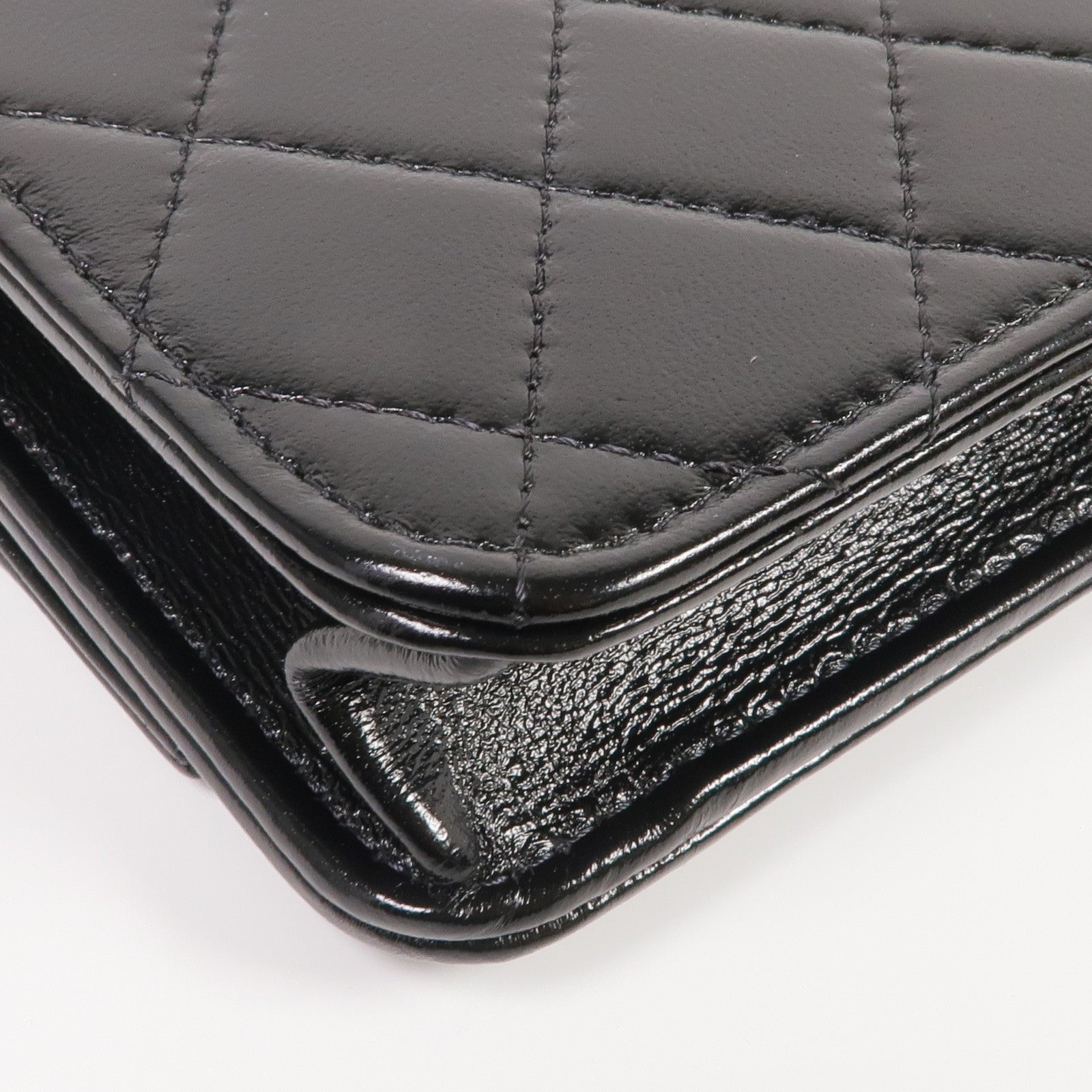 CHANEL 牛皮皮革31 WOC Wallet On Chain金扣鏈帶肩背袋