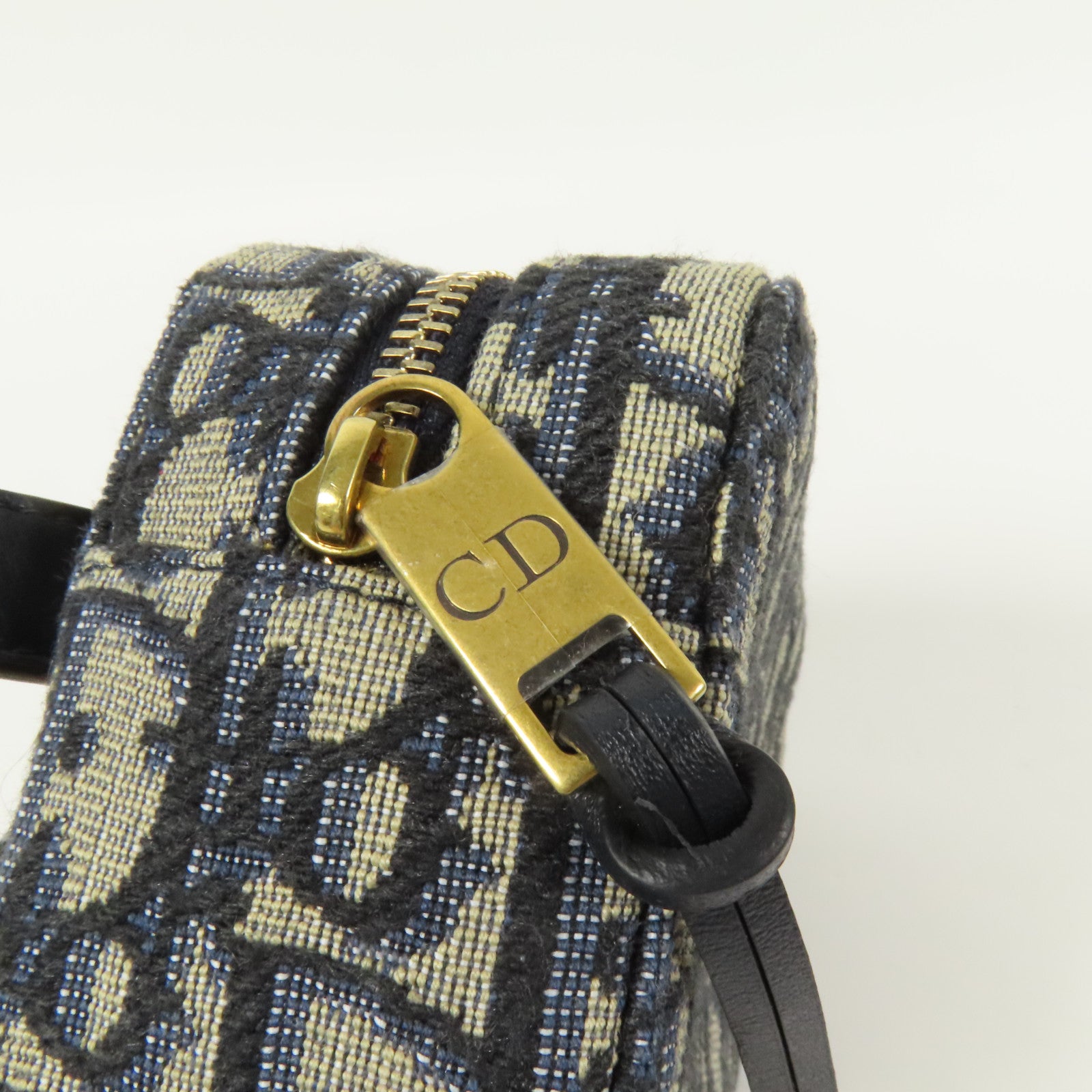 Dior 【激減優惠】帆布Oblique Belt Bag金扣腰包