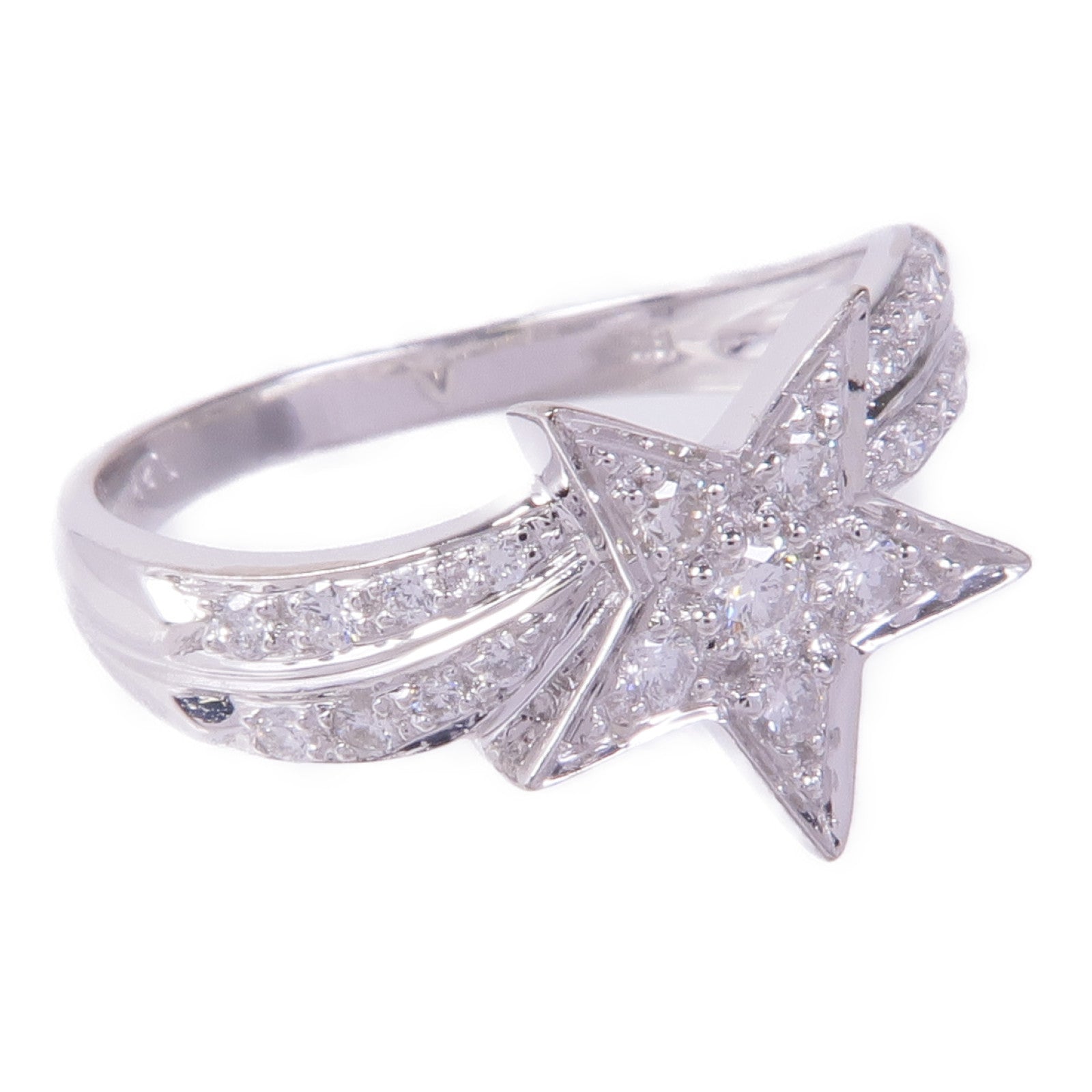 JEWELRY 18K白金Diamond Ring鑽石戒指US#6.25