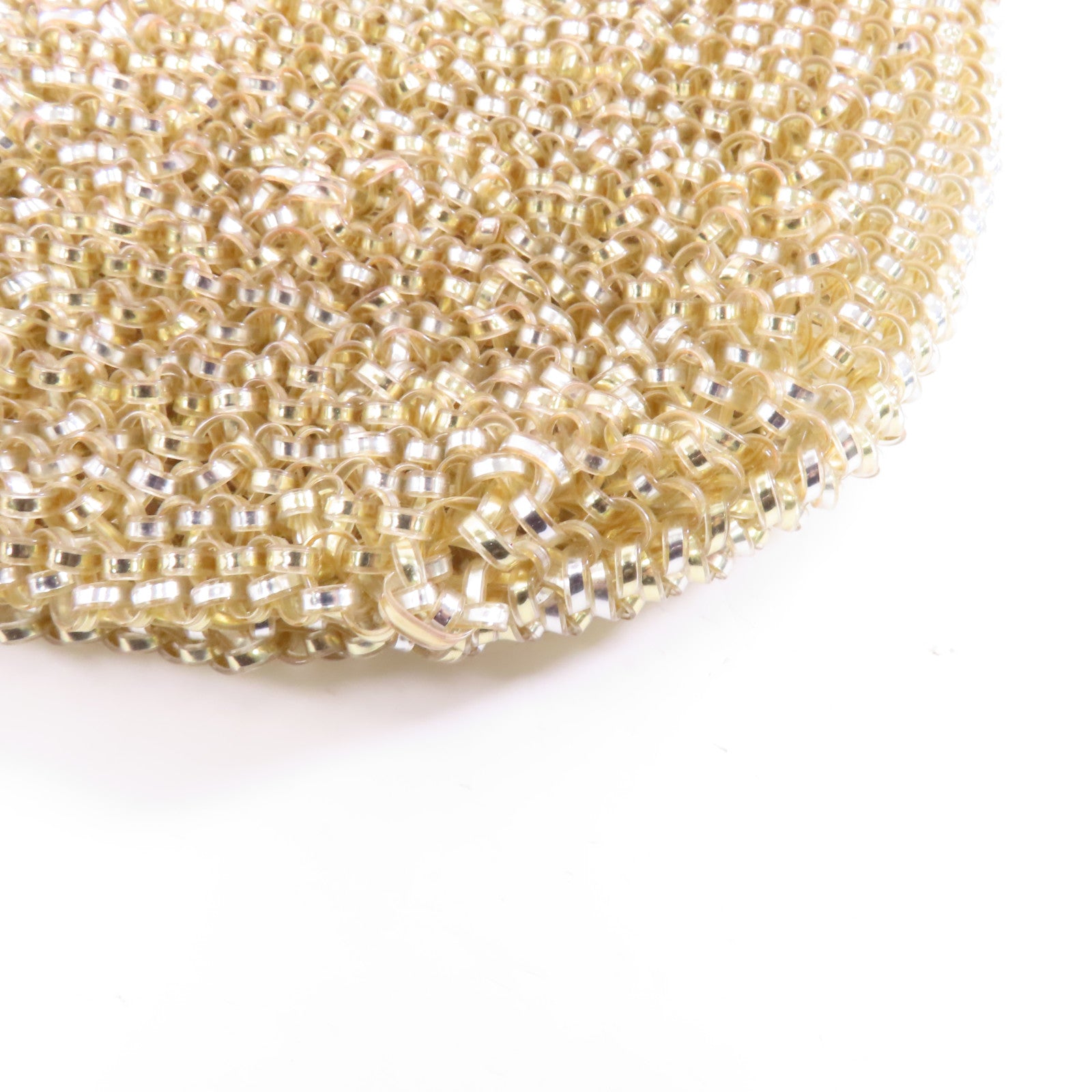 ANTEPRIMA PVC Handbag銀扣手挽袋金色