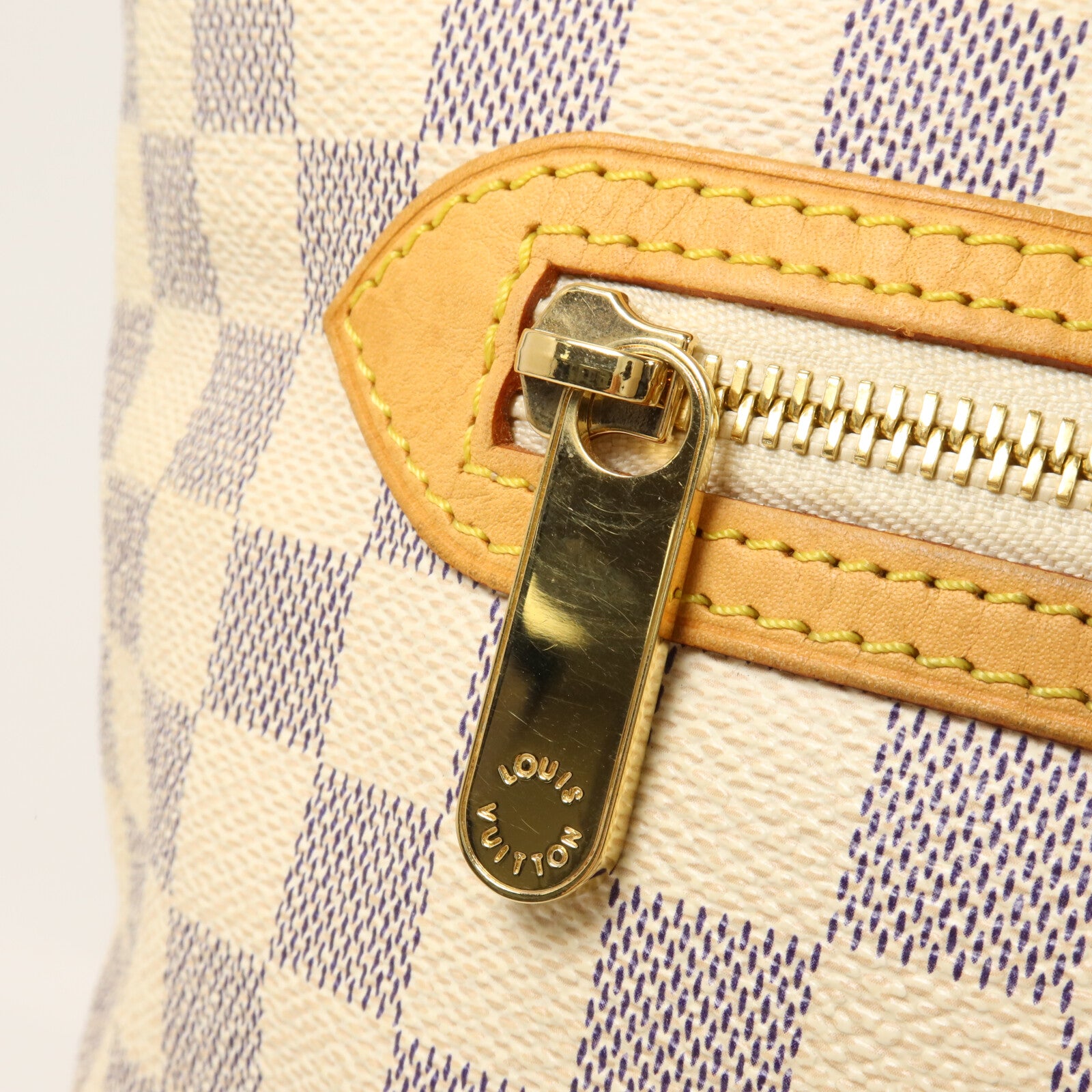 LOUIS VUITTON Damier Azur Saleya GM手挽袋