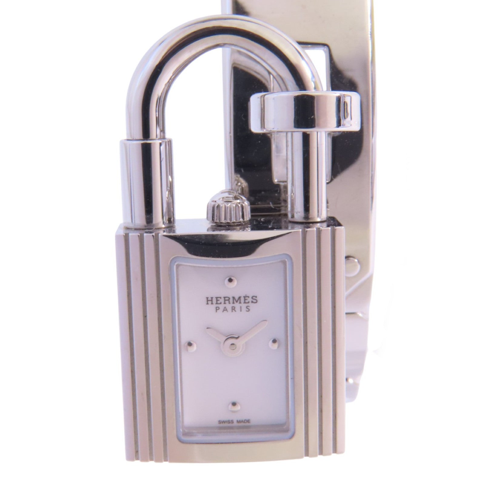 HERMES PHW Kelly Watch 3781723 Quartz Watch Stainless Steel