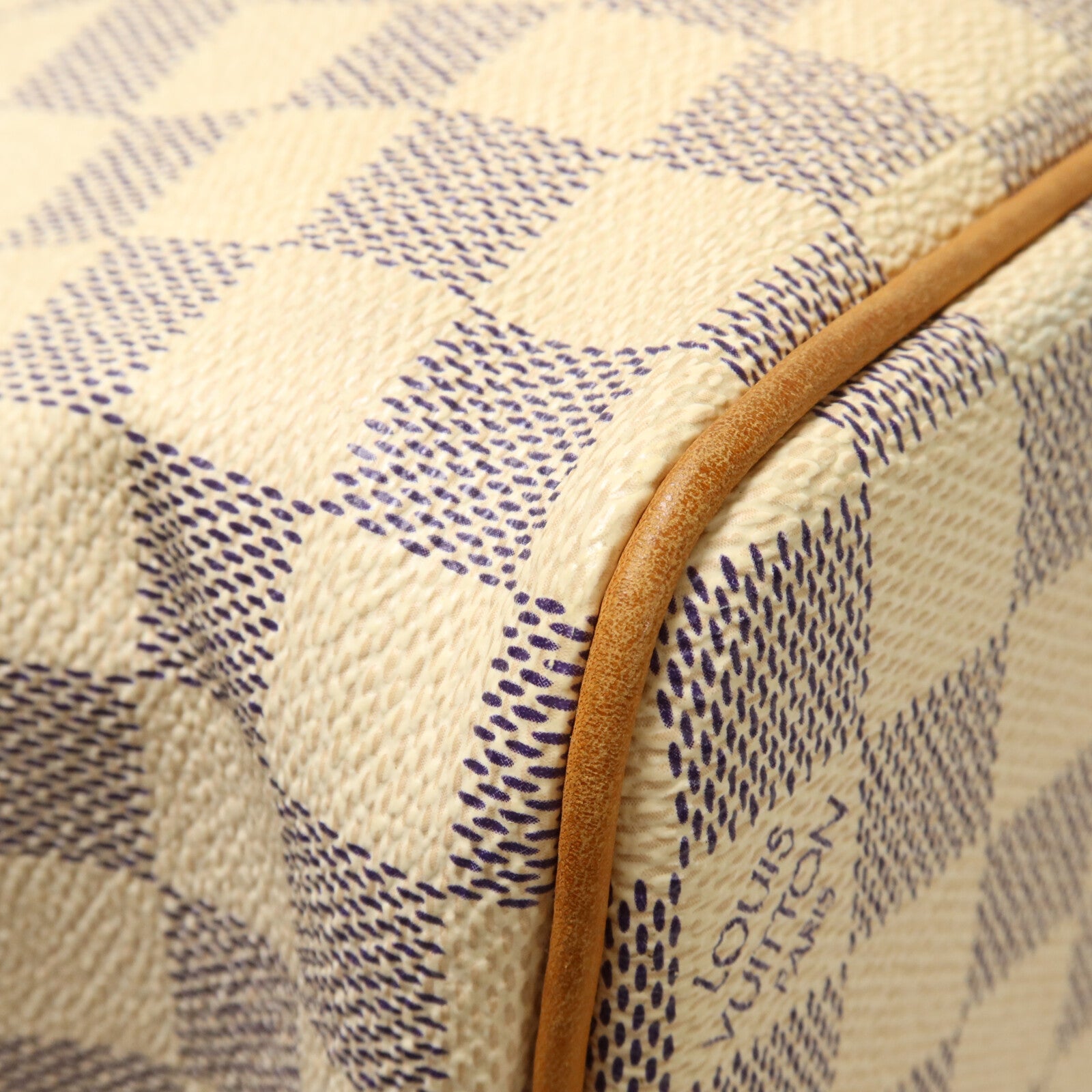 LOUIS VUITTON Damier Azur Saleya GM手挽袋