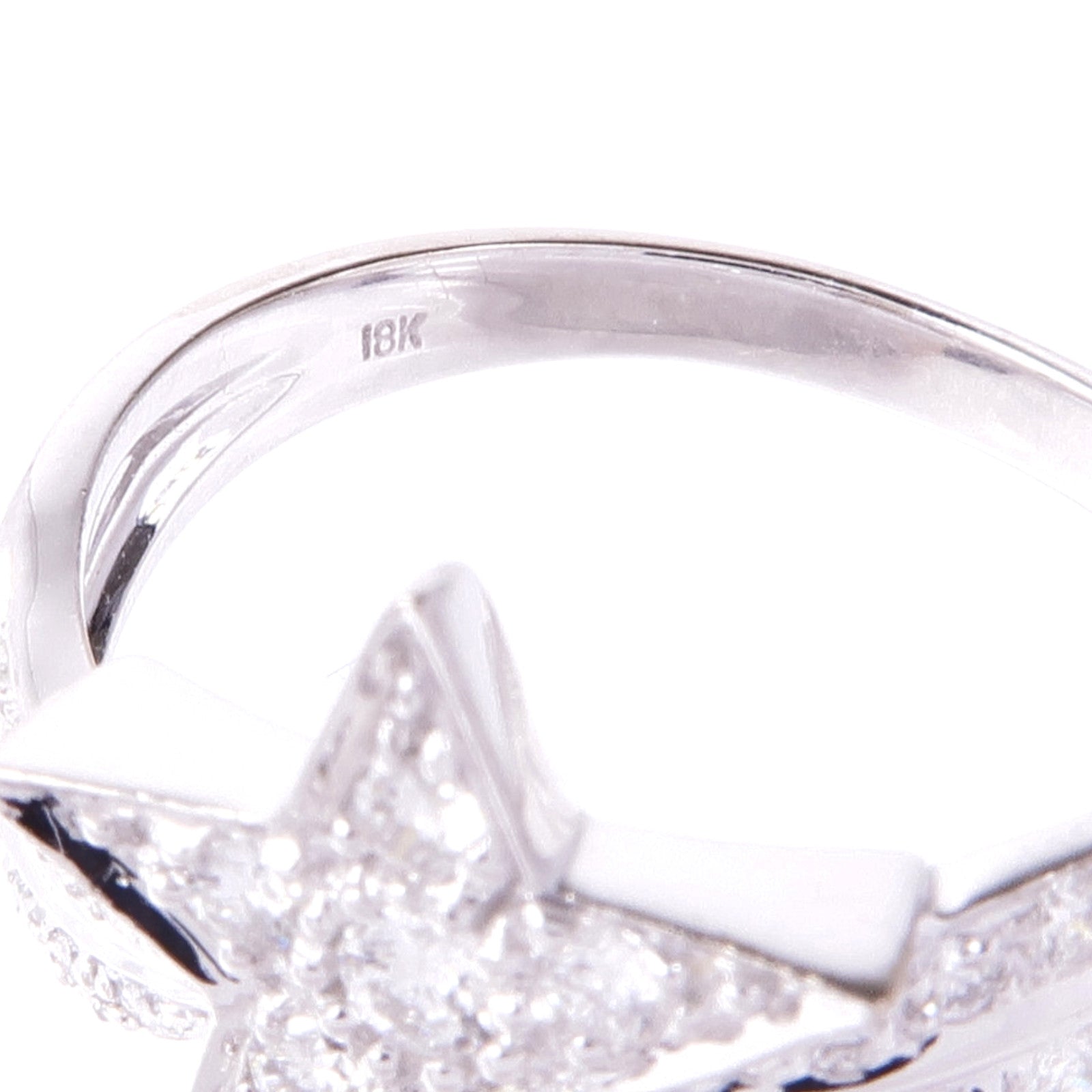 JEWELRY 18K白金Diamond Ring鑽石戒指US#6.25