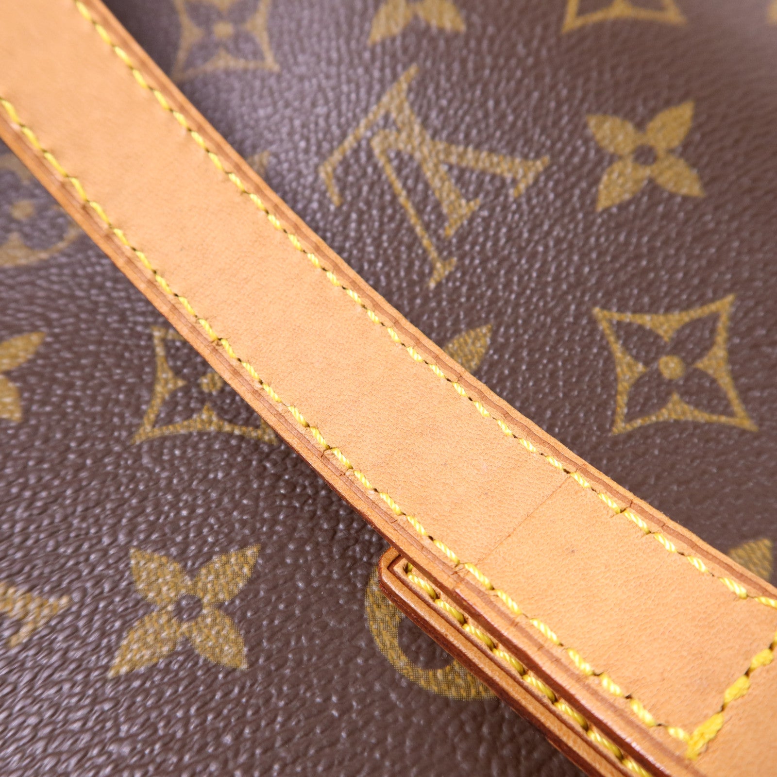 LOUIS VUITTON Monogram Vavin GM金扣肩背袋/手挽袋棕色