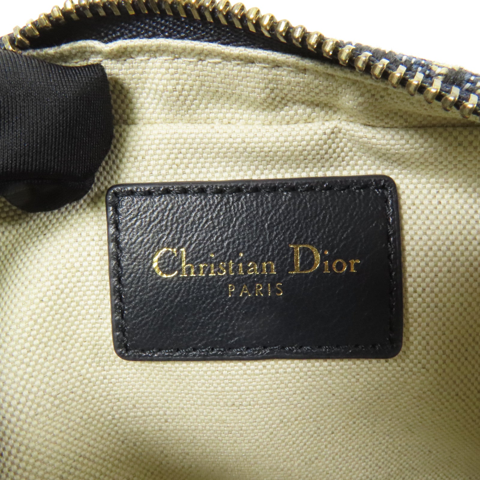 Dior 帆布Oblique Belt Bag金扣腰包