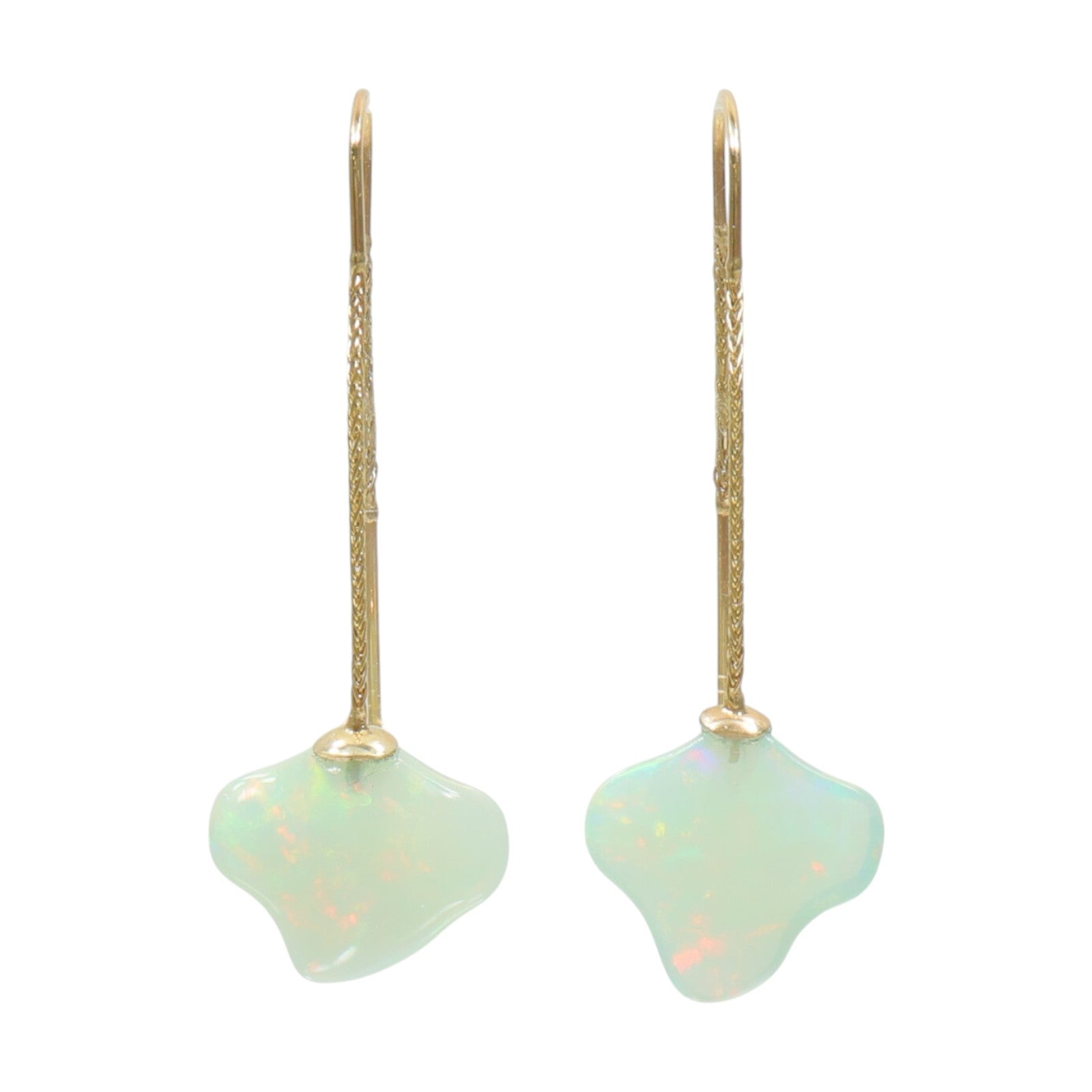 JEWELRY 鍍金Opal Earrings蛋白石耳環