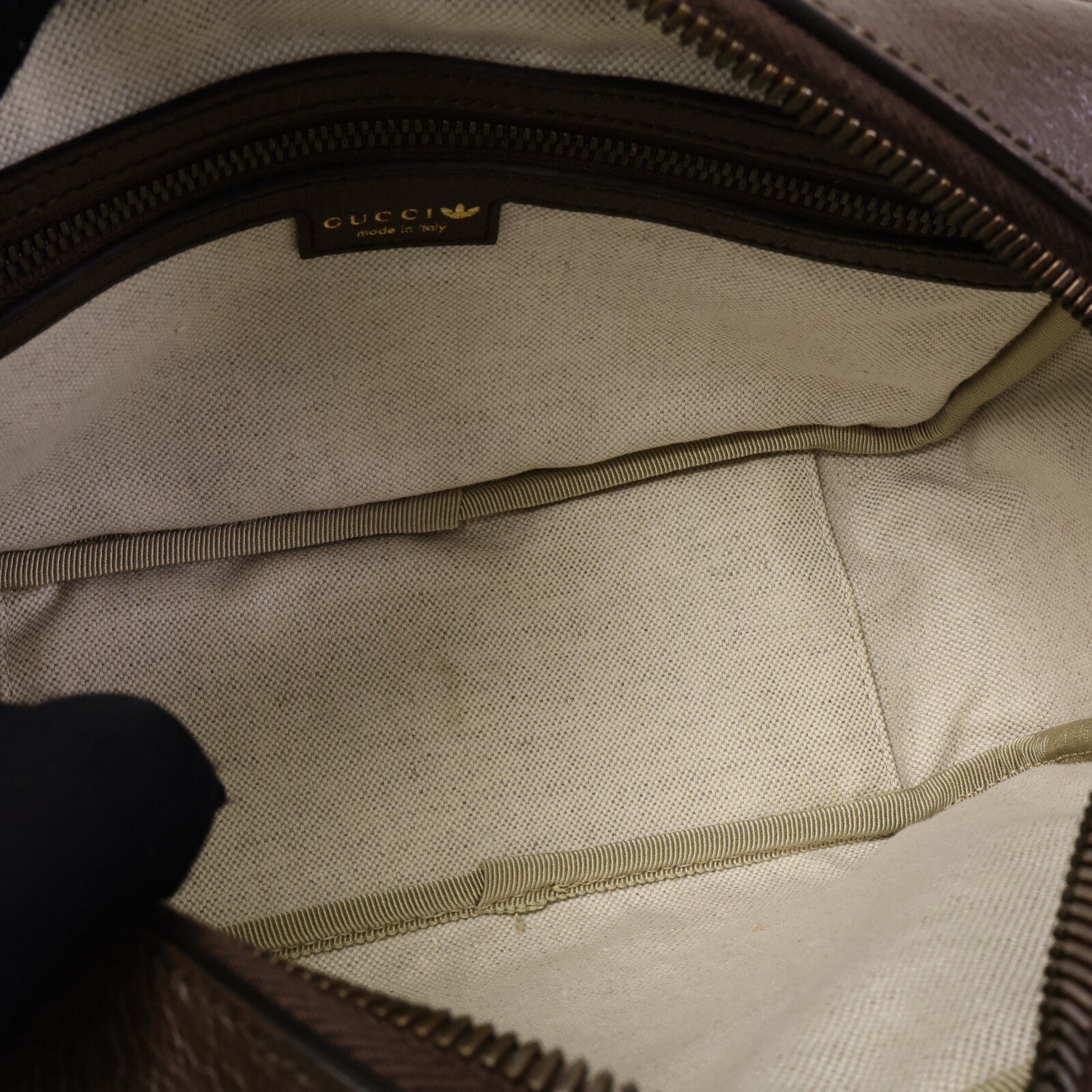 GUCCI 塗層帆布GUCCIxadidas GG Crystal肩背袋