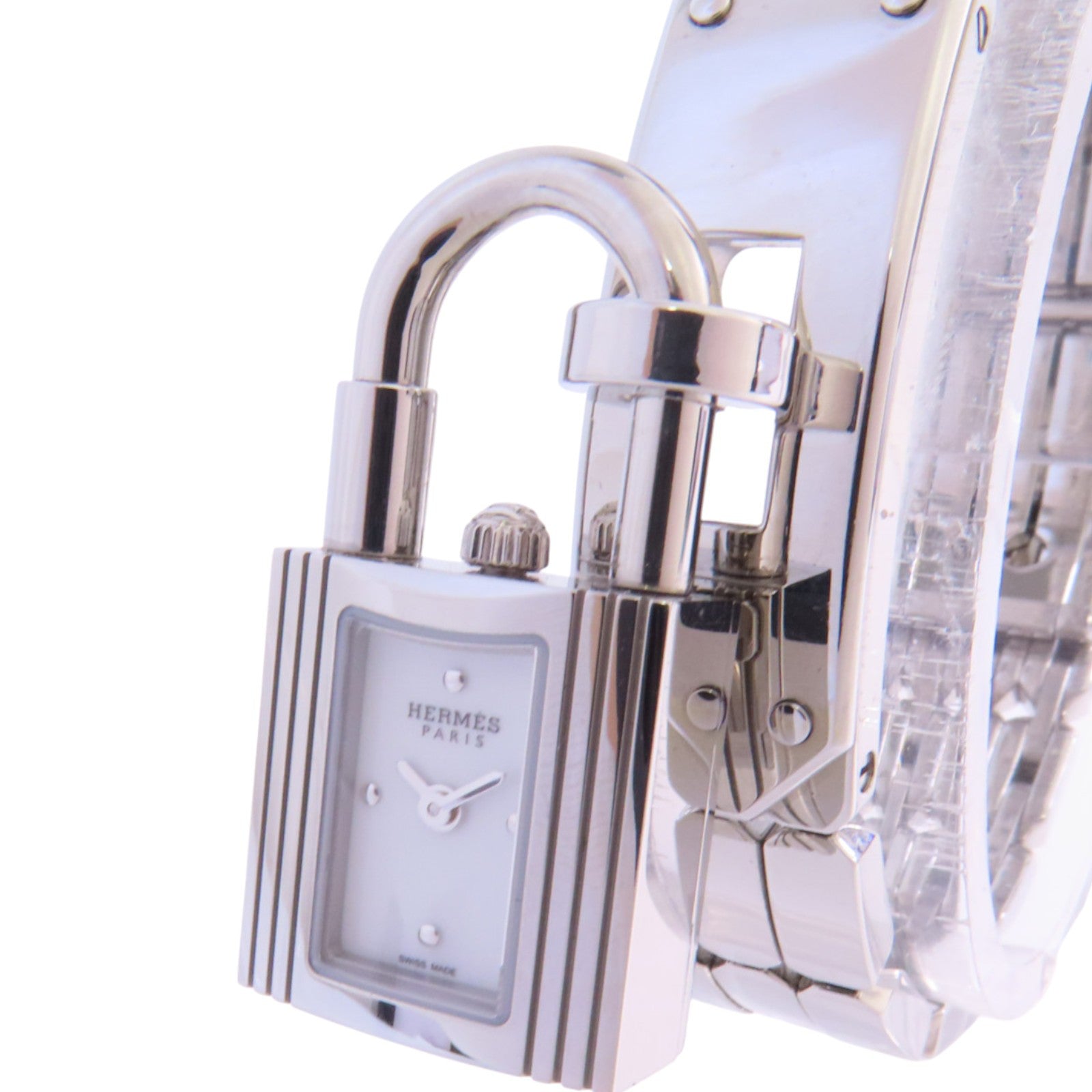 HERMES PHW Kelly Watch 3781723 Quartz Watch Stainless Steel