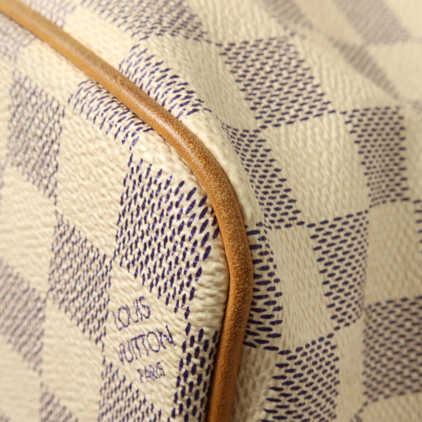 LOUIS VUITTON Damier Azur Saleya GM手挽袋