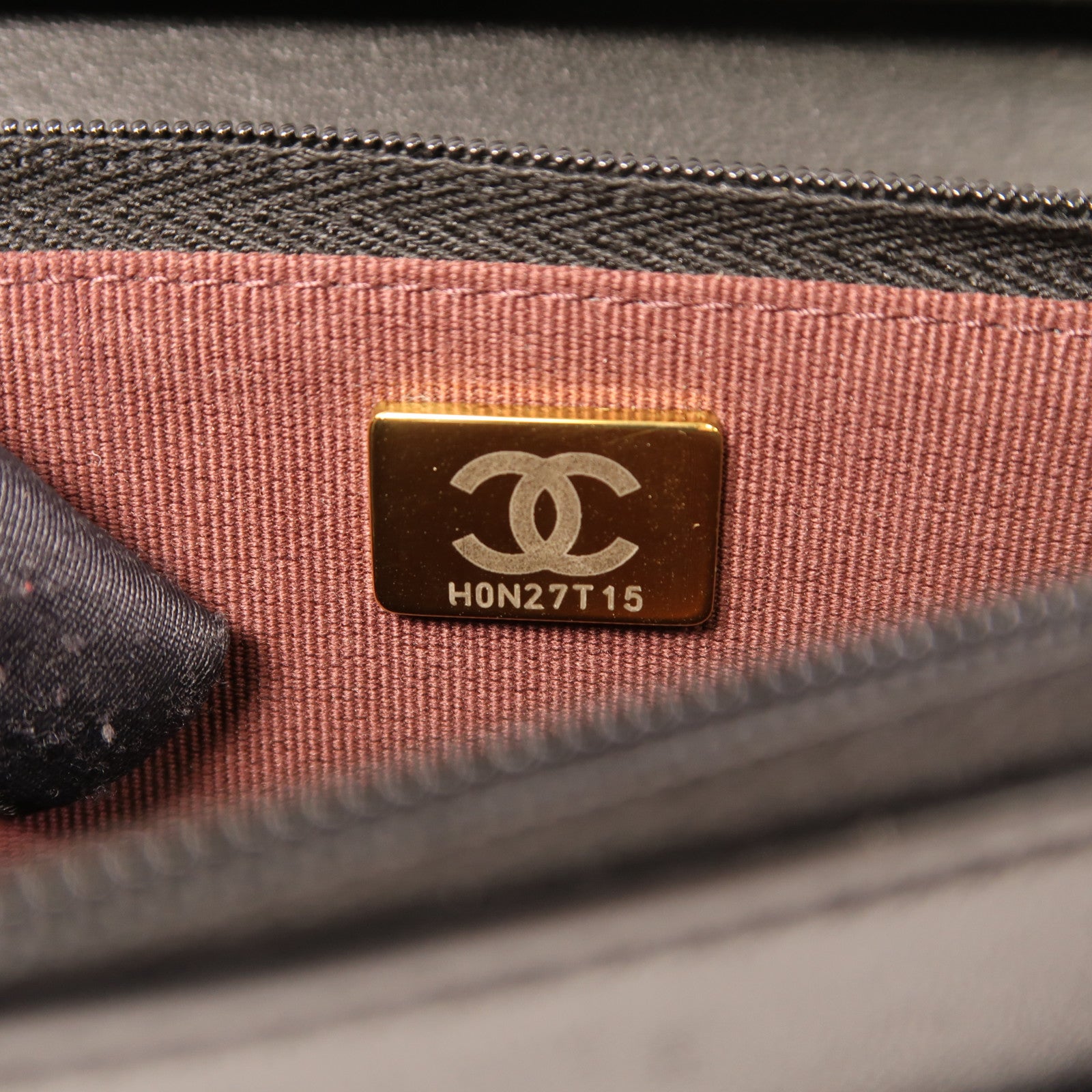 CHANEL 羊皮皮革WOC Wallet On Chain金扣鏈帶肩背袋