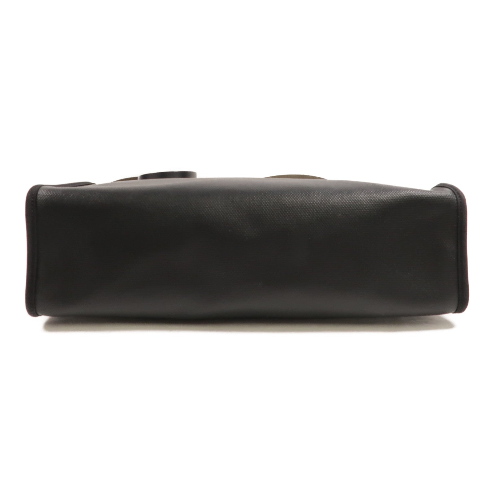 HERMES Toile H Berline Herbag PM手挽肩背兩用袋Noir