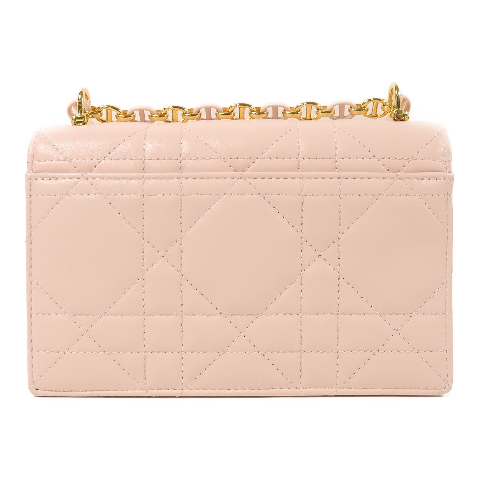 Dior 羊皮皮革Miss Caro金扣鏈帶肩背袋