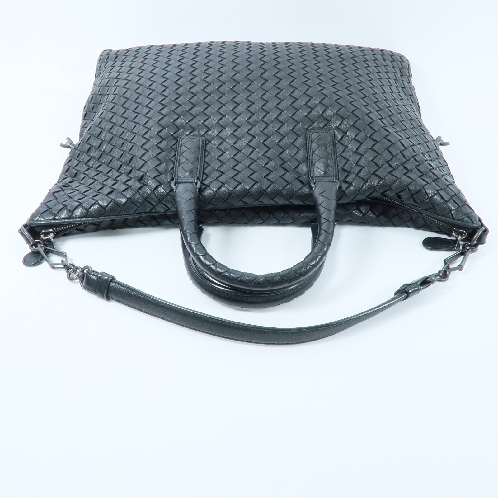 BOTTEGA VENETA 羊皮皮革2 Way Shoulder Bag手挽肩背兩用袋