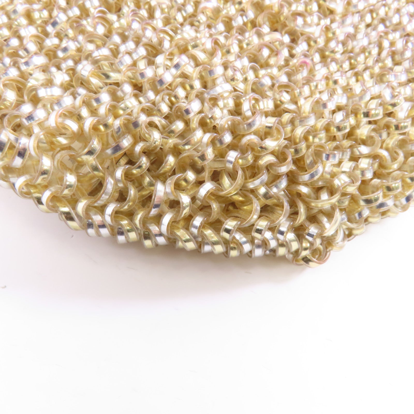 ANTEPRIMA PVC Handbag銀扣手挽袋金色