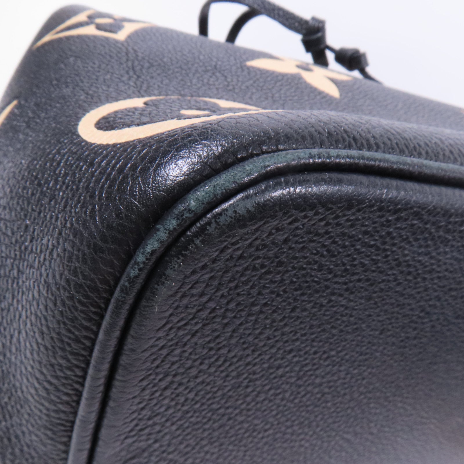 LOUIS VUITTON Monogram Empreinte Bicolor Neo Noe MM金扣手挽肩背兩用袋