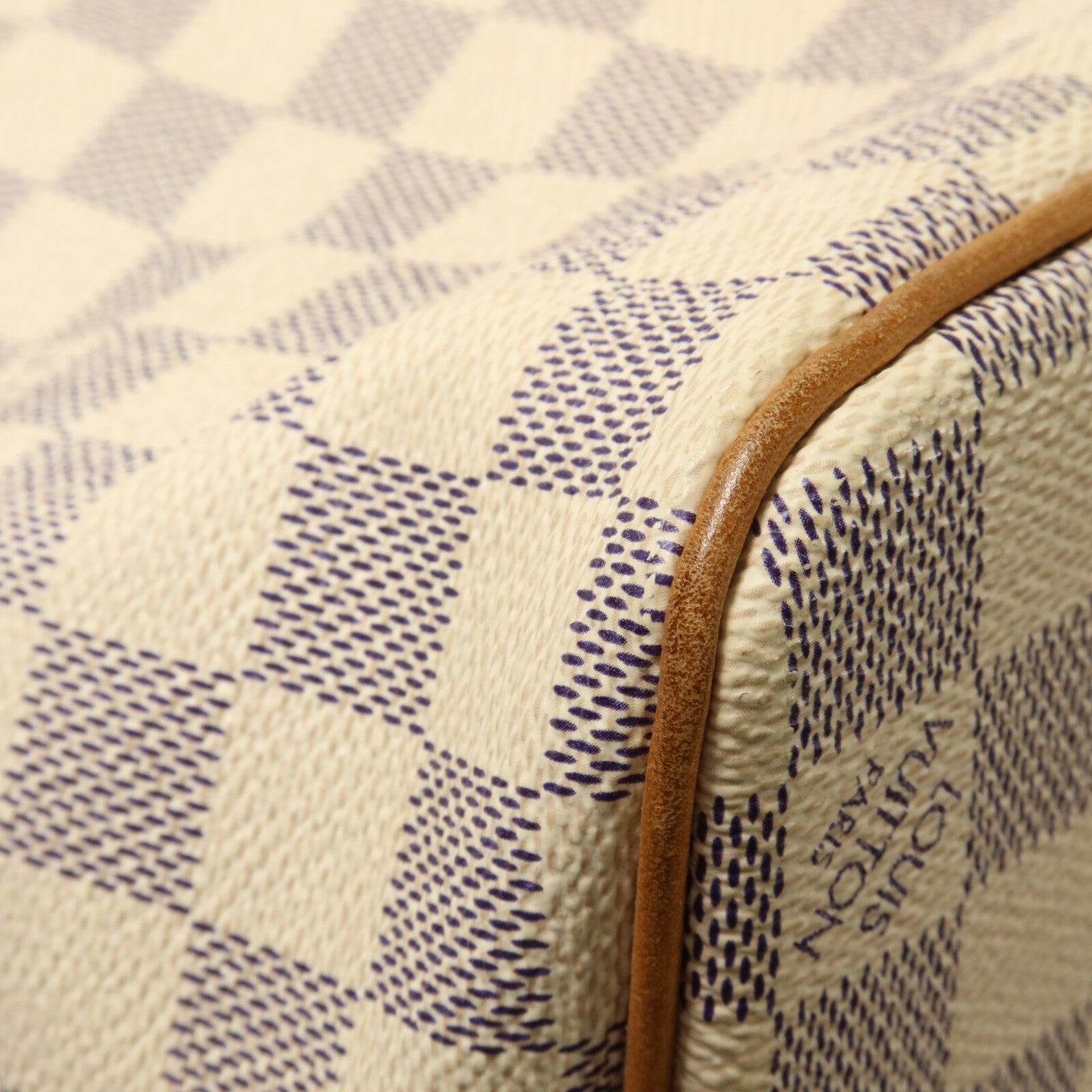 LOUIS VUITTON Damier Azur Saleya GM手挽袋