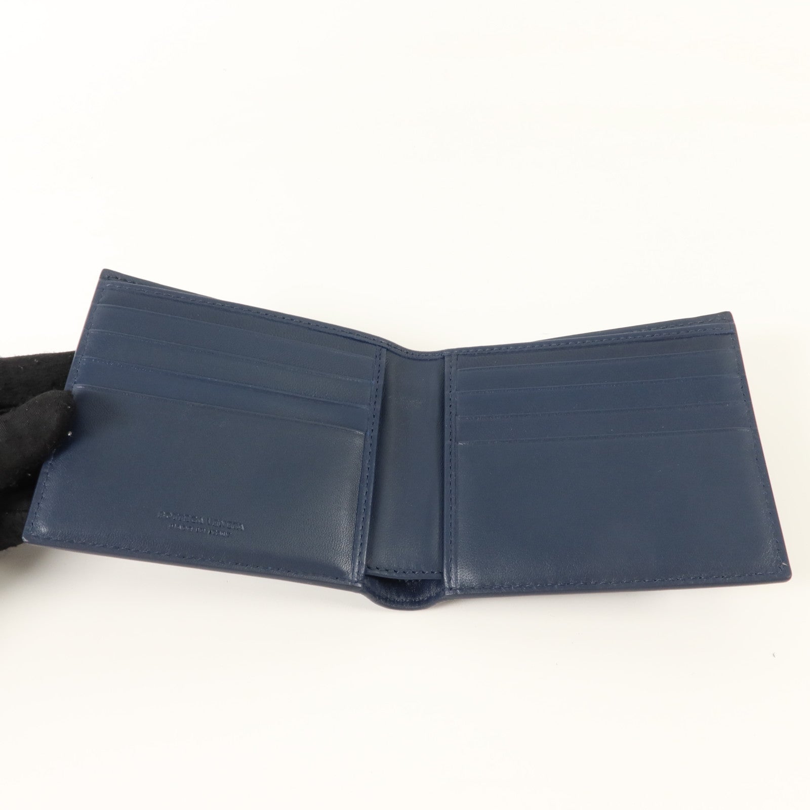 BOTTEGA VENETA 織紋皮革Bifold Wallet錢包