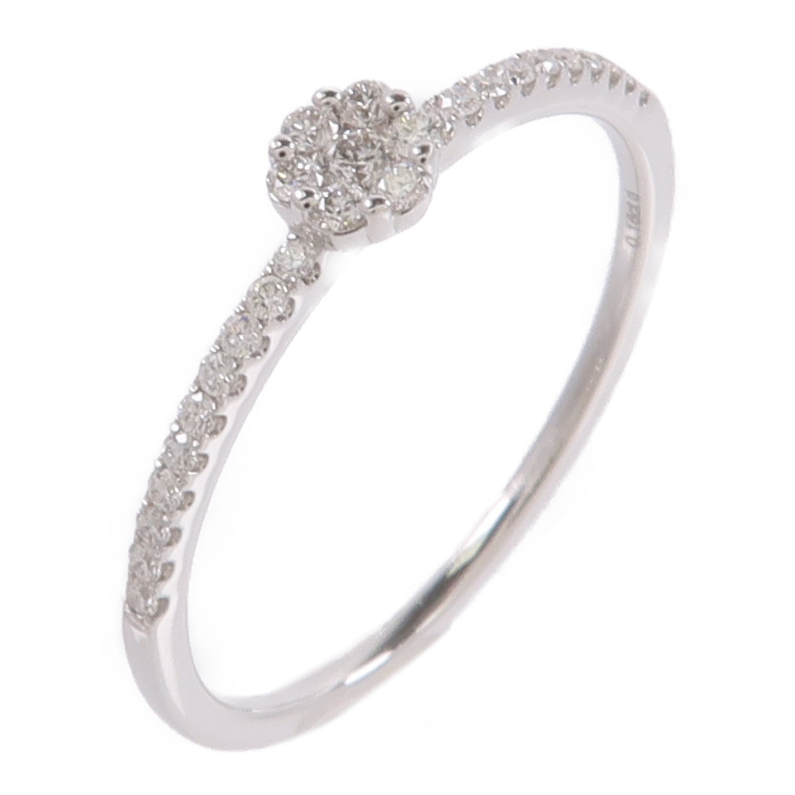 JEWELRY 18K白金Diamond Ring鑽石戒指
