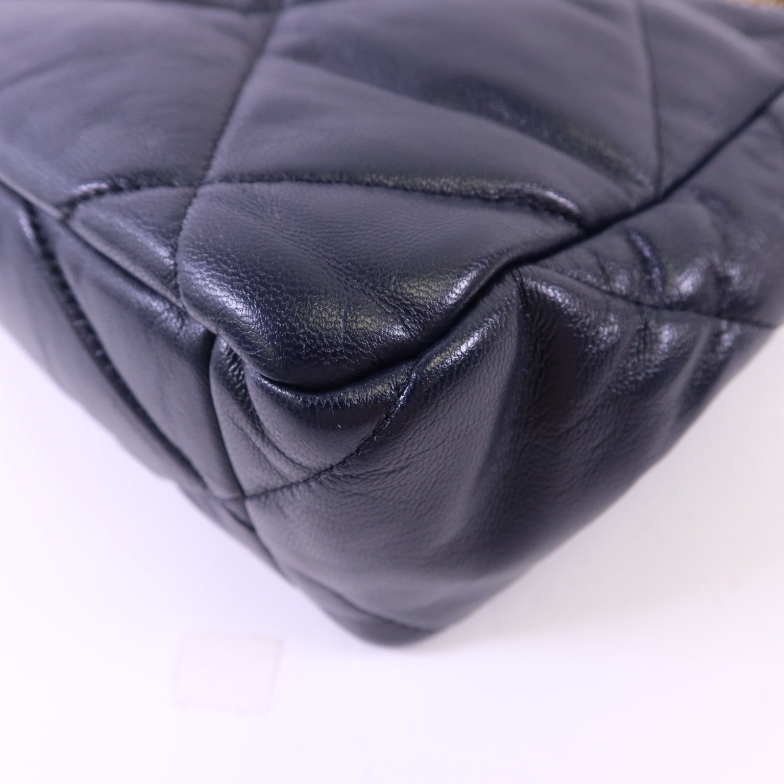 CHANEL 【激減優惠】羊皮皮革Chanel 19 Large金扣手挽肩背兩用袋