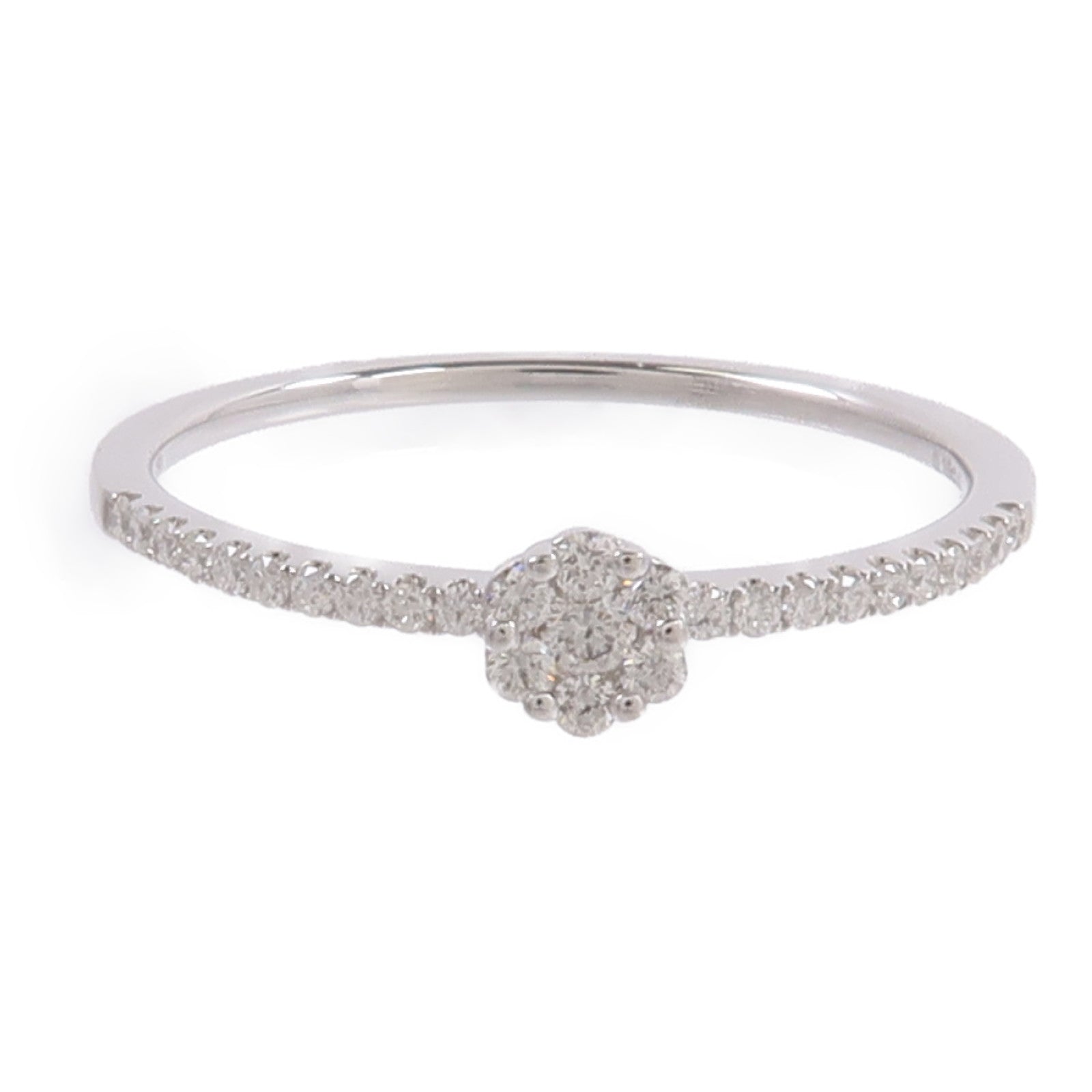 JEWELRY 18K白金Diamond Ring鑽石戒指