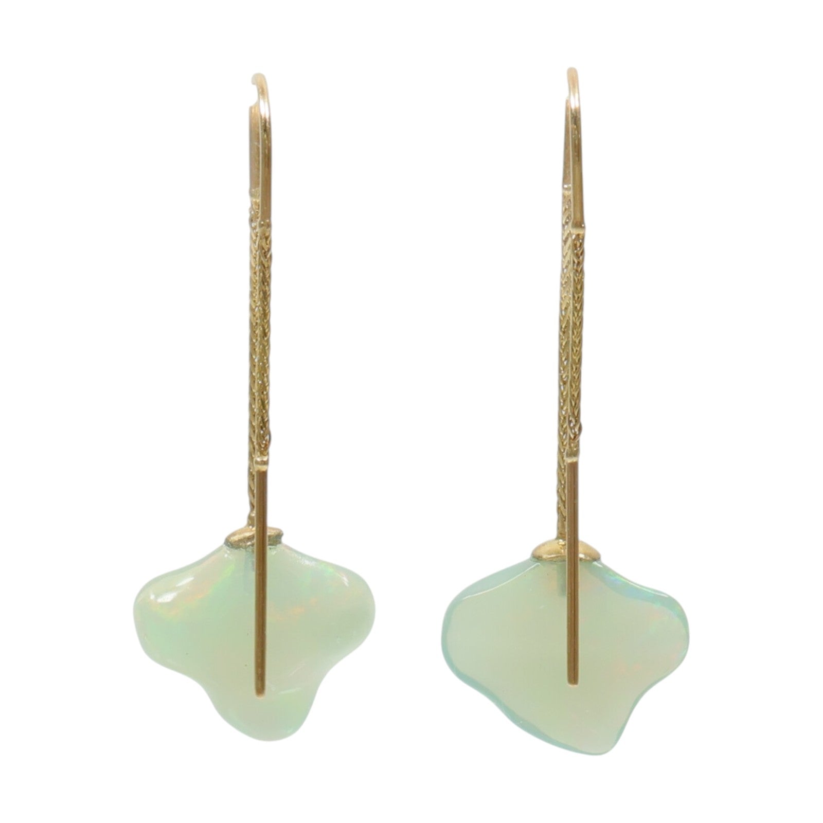 JEWELRY 鍍金Opal Earrings蛋白石耳環