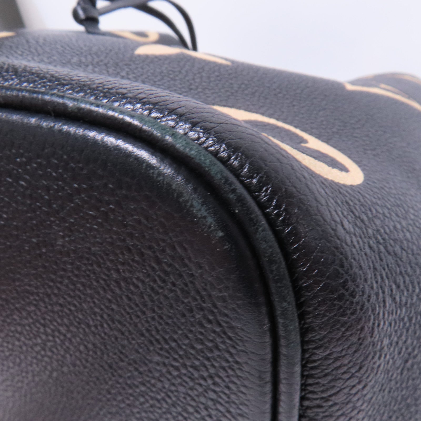 LOUIS VUITTON Monogram Empreinte Bicolor Neo Noe MM金扣手挽肩背兩用袋