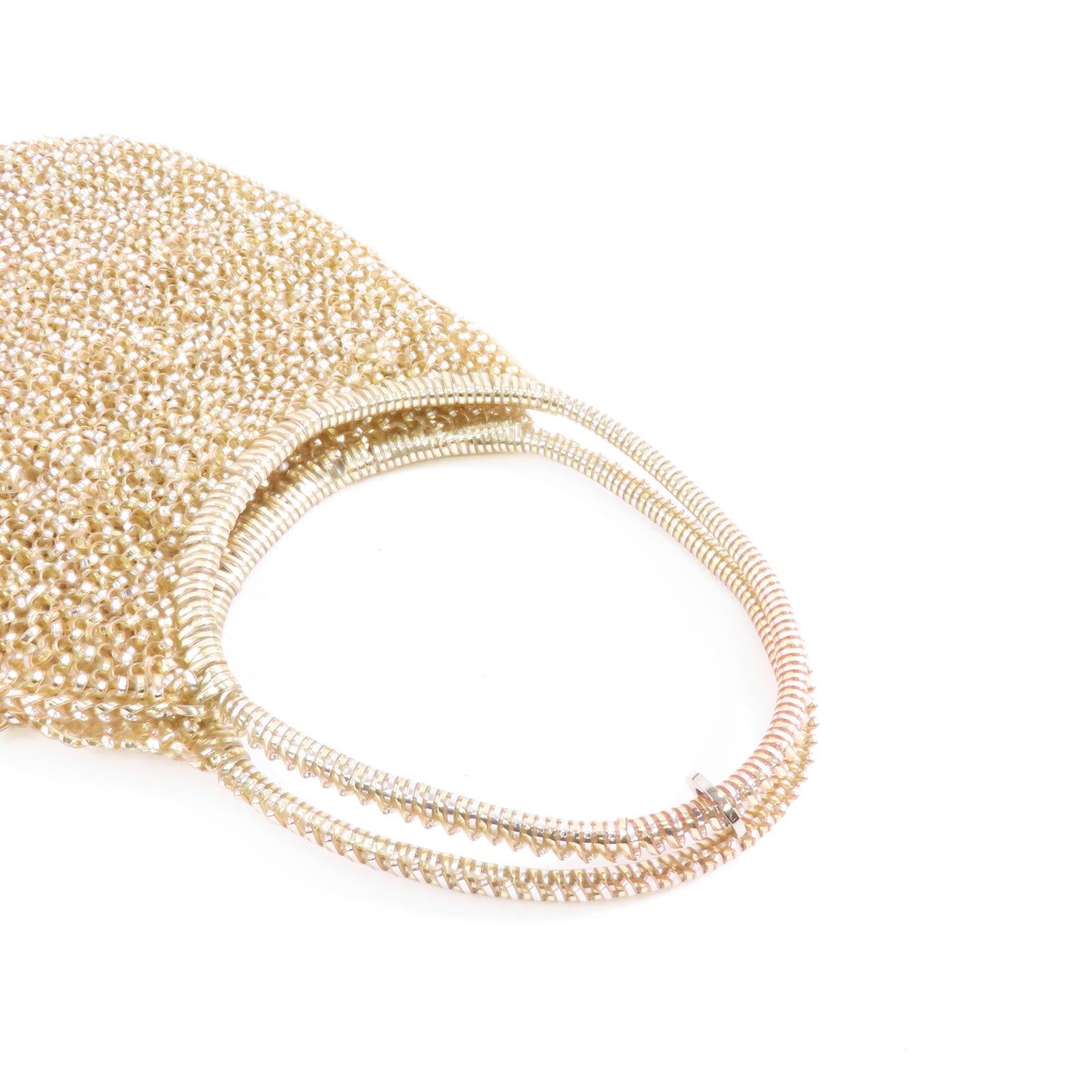 ANTEPRIMA PVC Handbag銀扣手挽袋金色