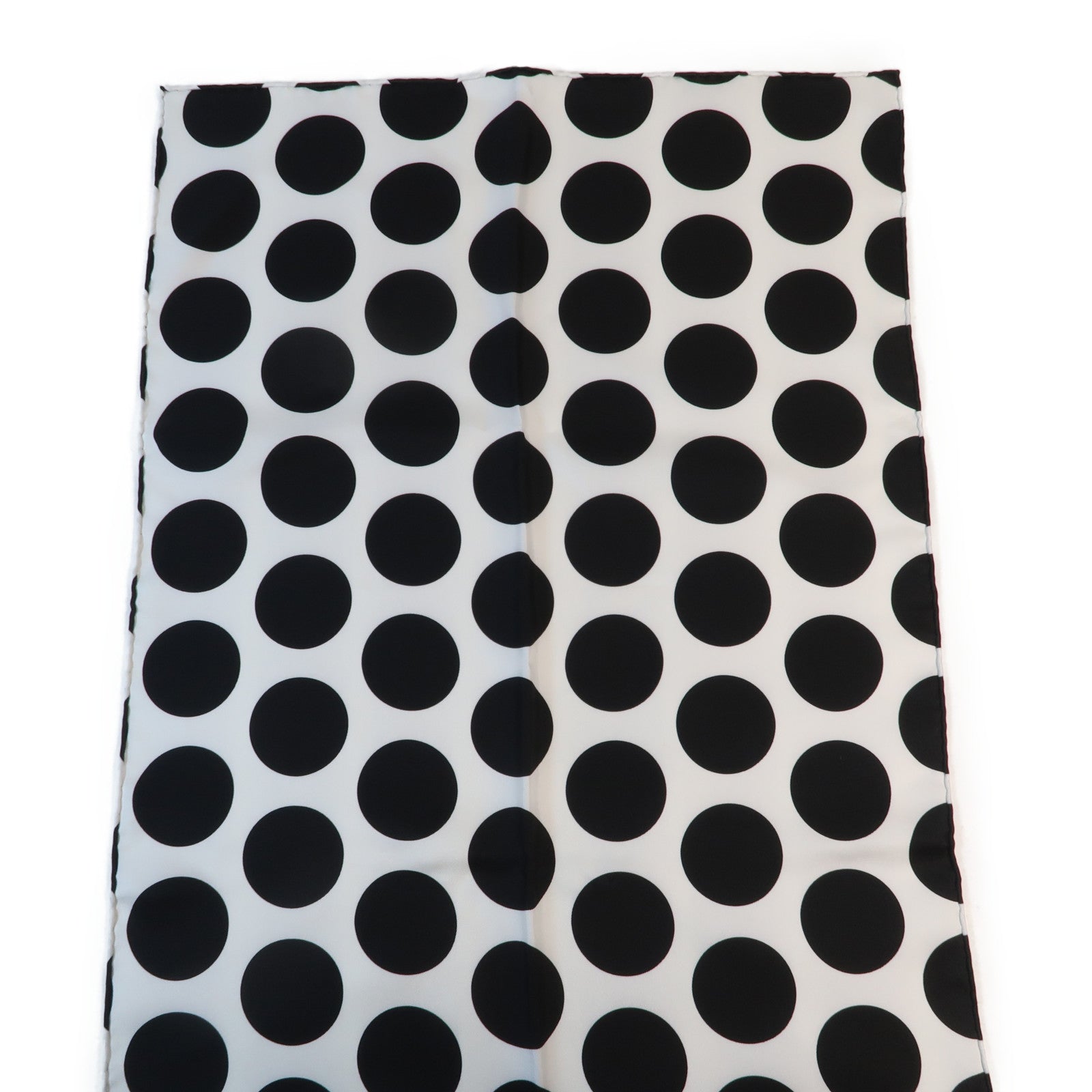 HERMES 【激減優惠】絲質Muffler絲巾Black/White