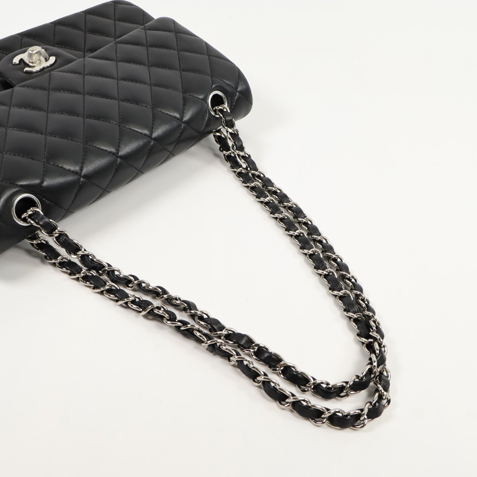 CHANEL 羊皮皮革Classic 25鏈帶肩背袋