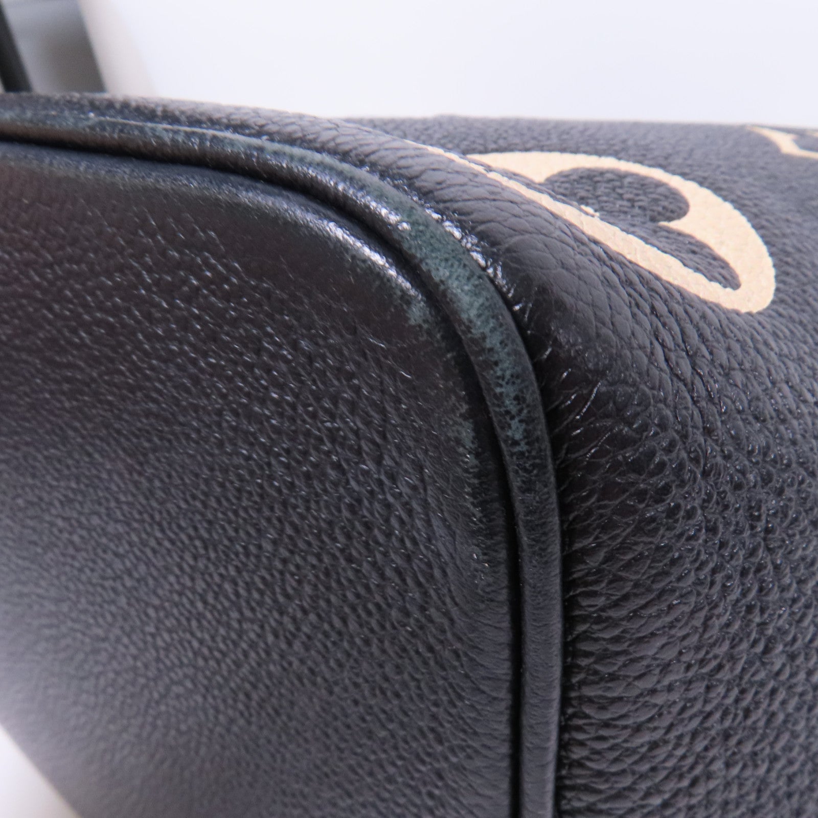 LOUIS VUITTON Monogram Empreinte Bicolor Neo Noe MM金扣手挽肩背兩用袋