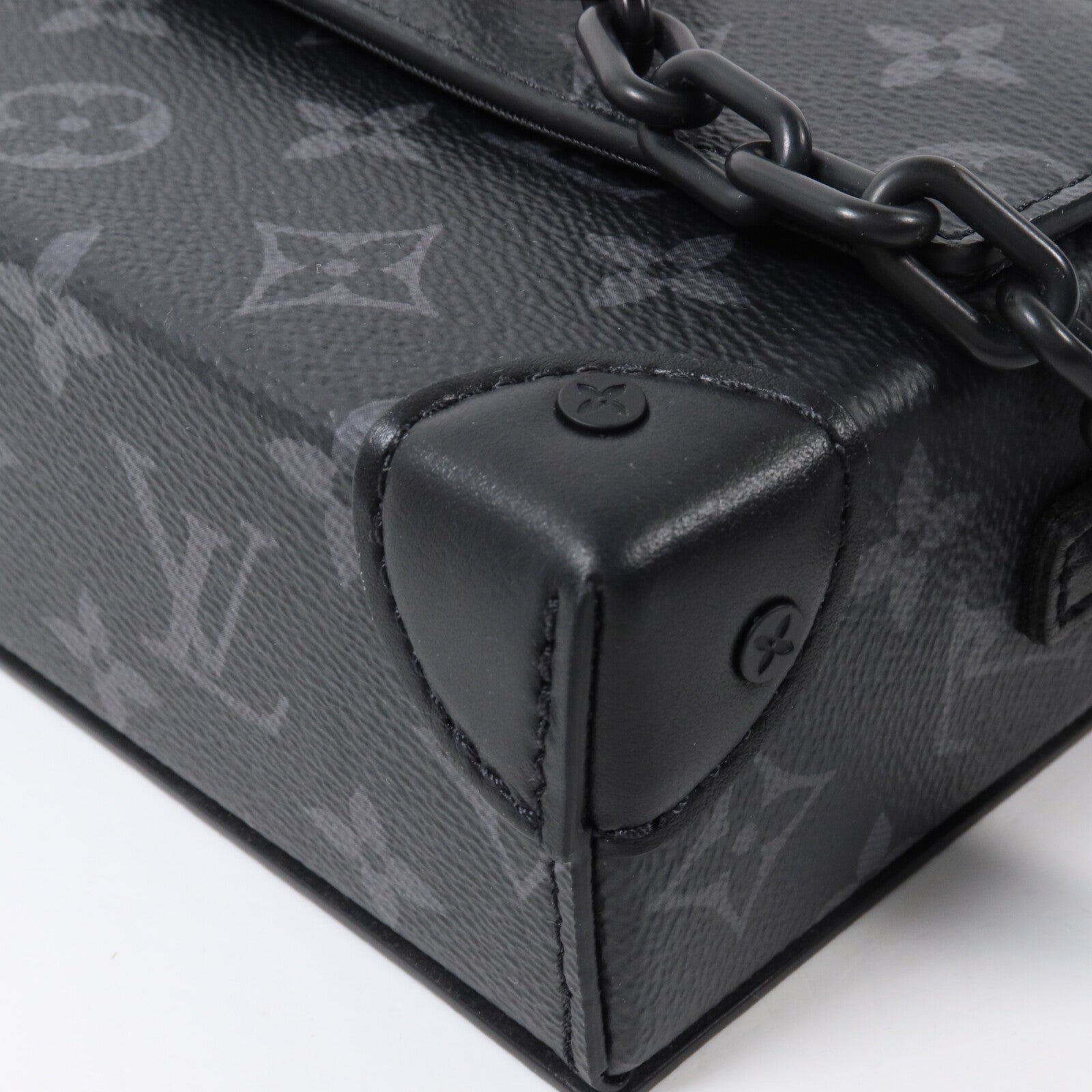 LOUIS VUITTON Monogram Eclipse Steamer Wearable Wallet肩背袋