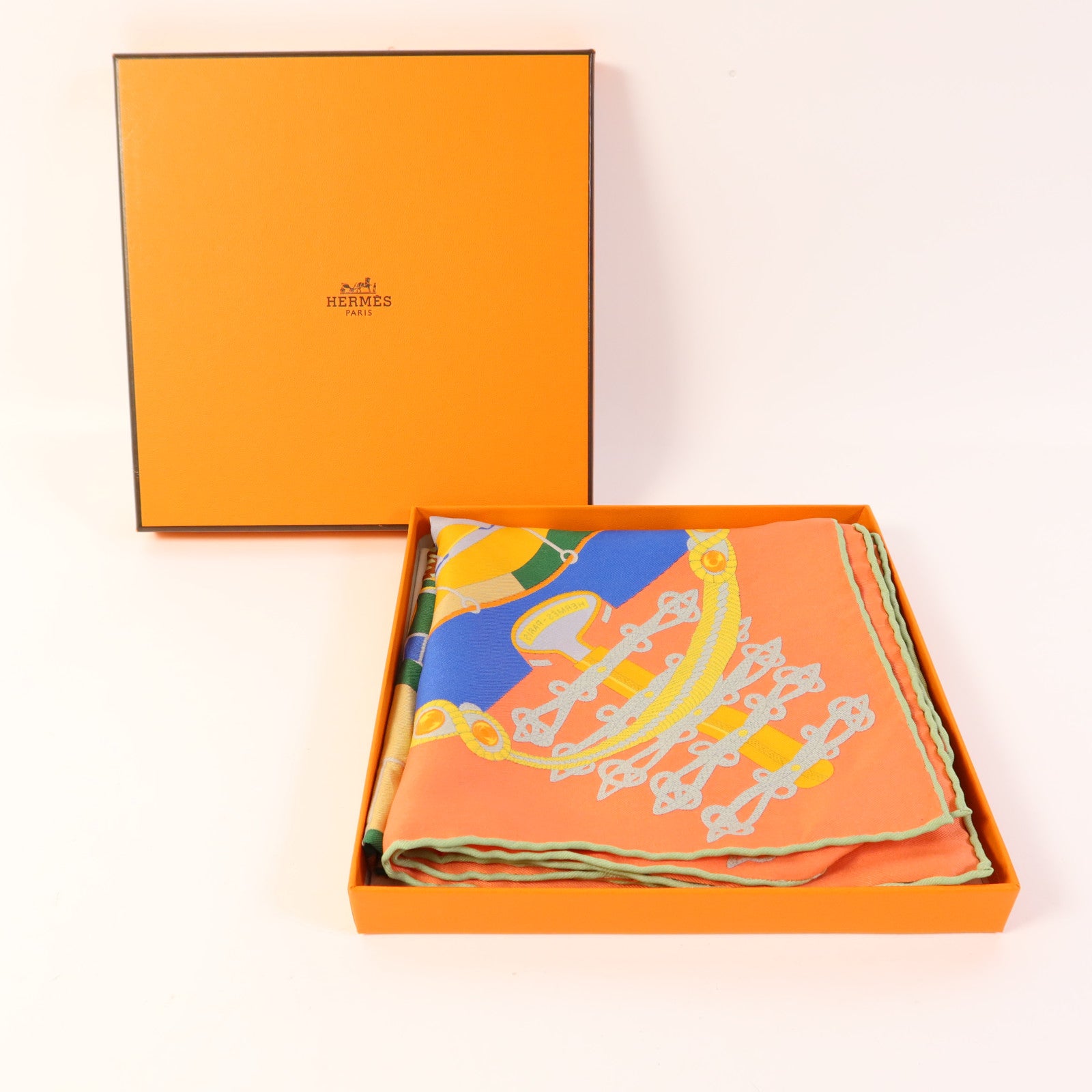 HERMES 絲質Scarf絲巾