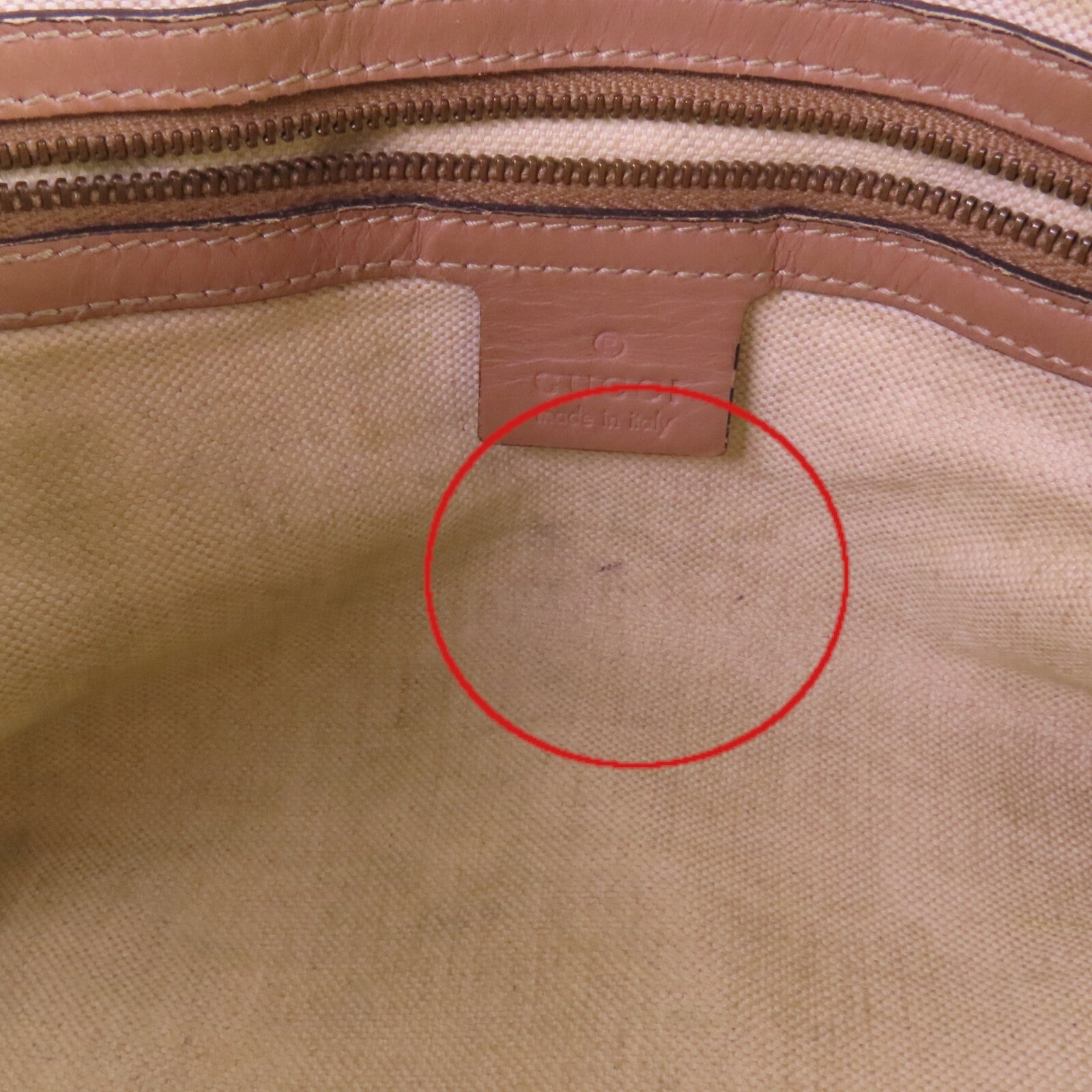 GUCCI GG帆布 Scarlett Stud Interlocking G Tote金扣肩背袋