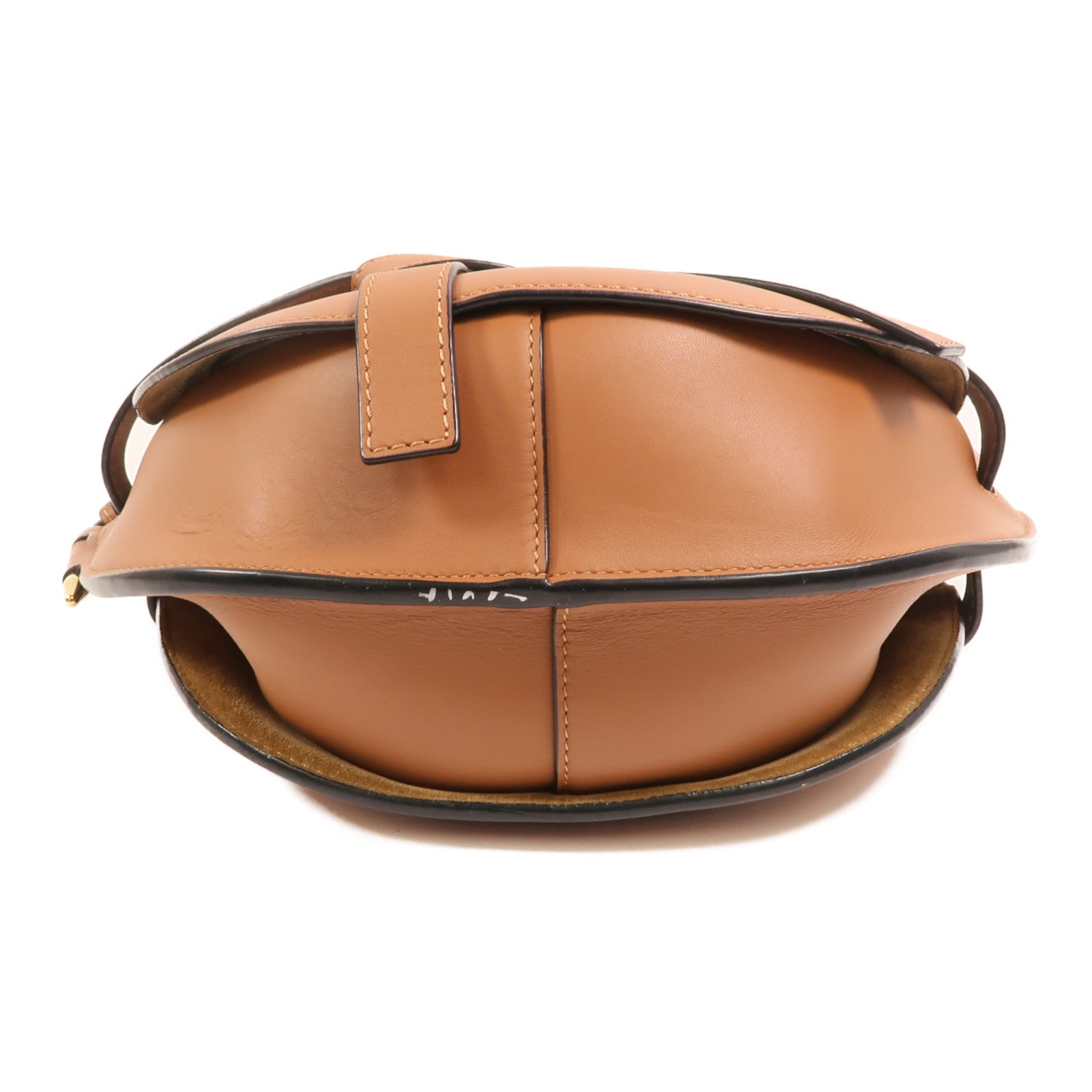 LOEWE 牛皮皮革Small Gate金扣肩背袋
