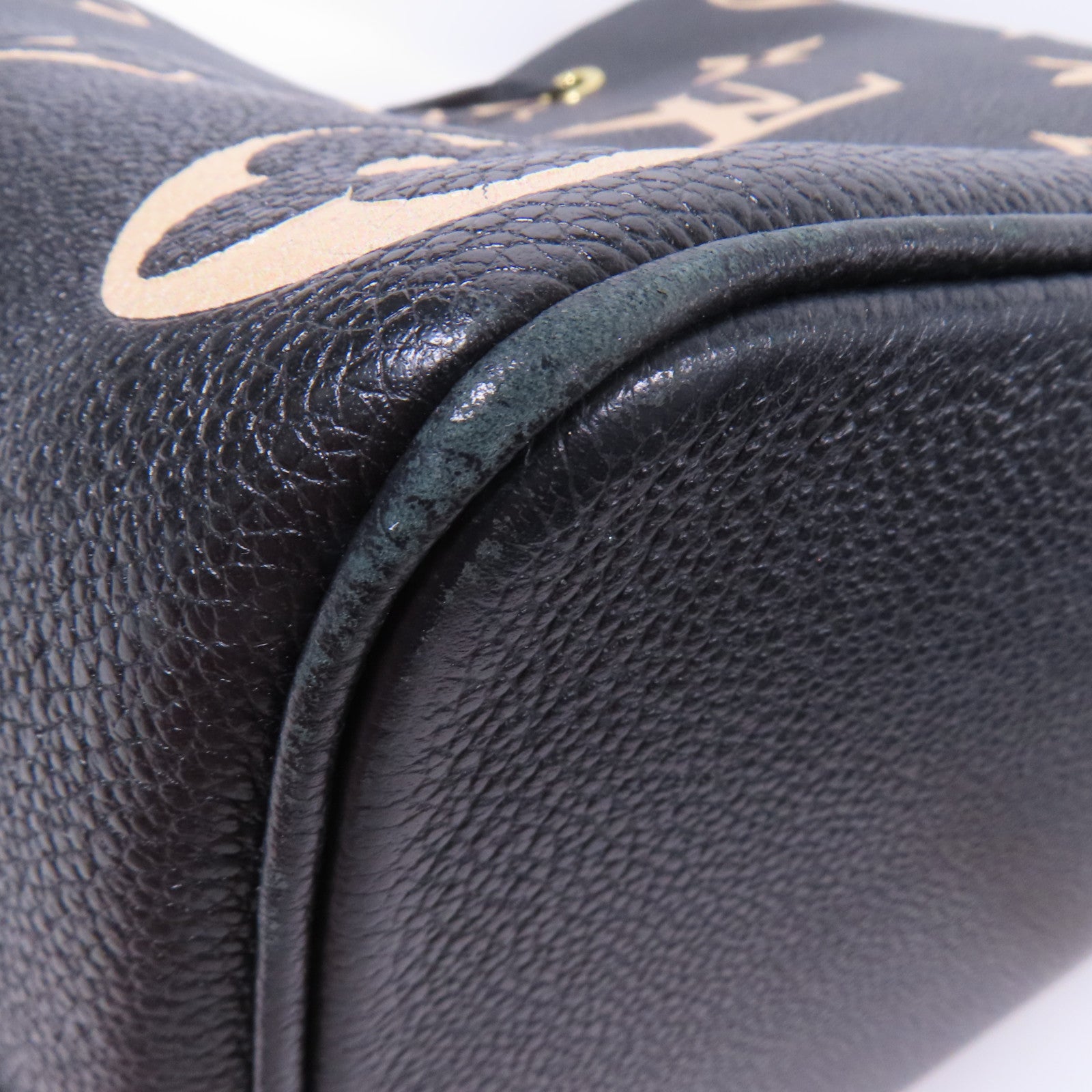 LOUIS VUITTON Monogram Empreinte Bicolor Neo Noe MM金扣手挽肩背兩用袋